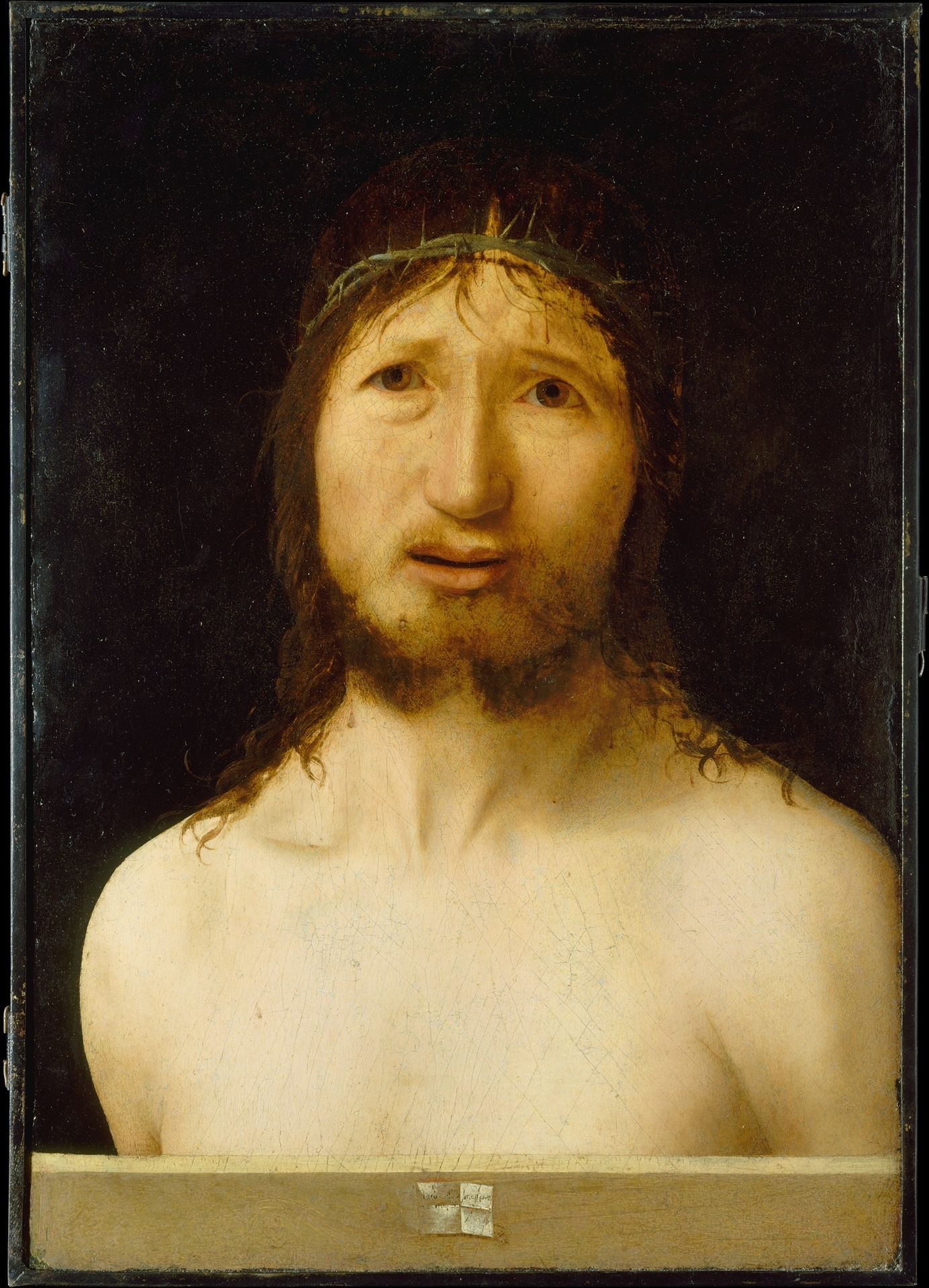 Christ Crowned with Thorns by Antonello da Messina