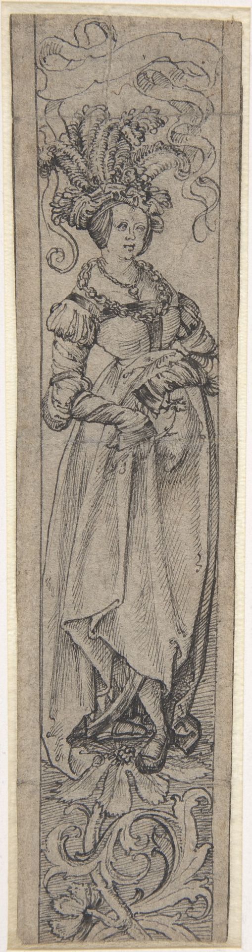 Standing Woman by Lucas Cranach the Elder