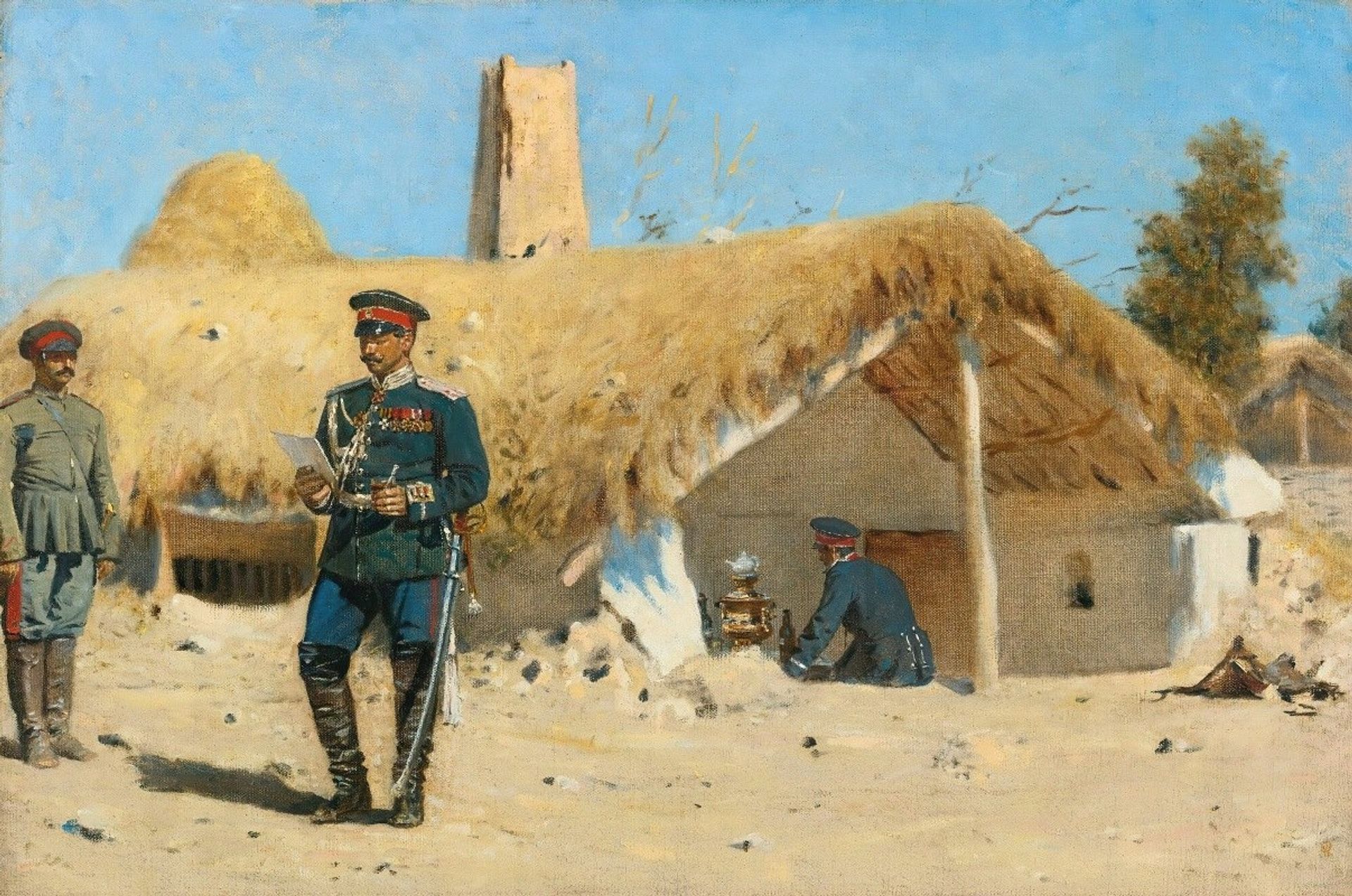 The Adjutant by Vasily Vereshchagin
