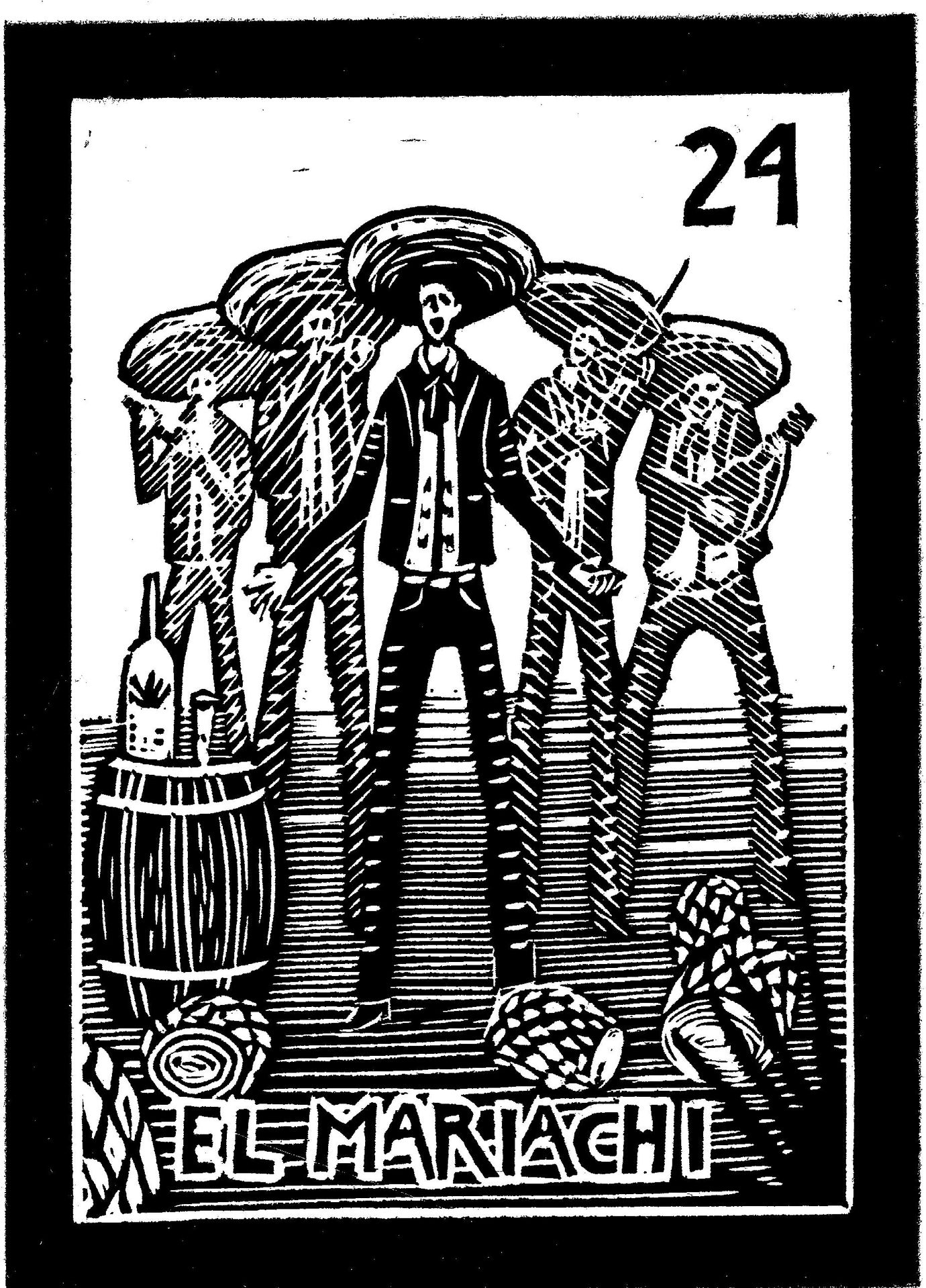 #24: El Mariachi (Mariachi) by Marina Pallares