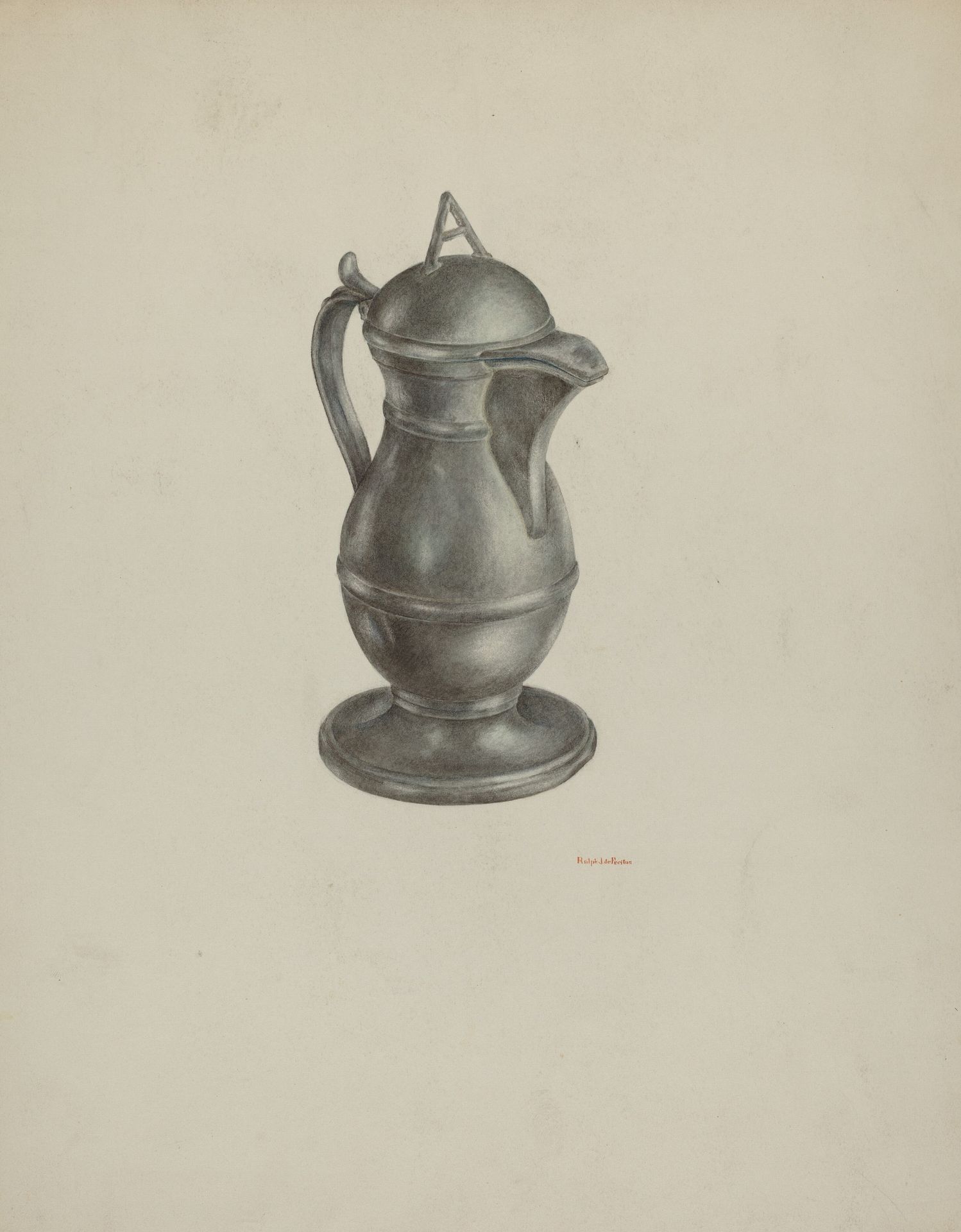 Pewter Jar by R.J. De Freitas