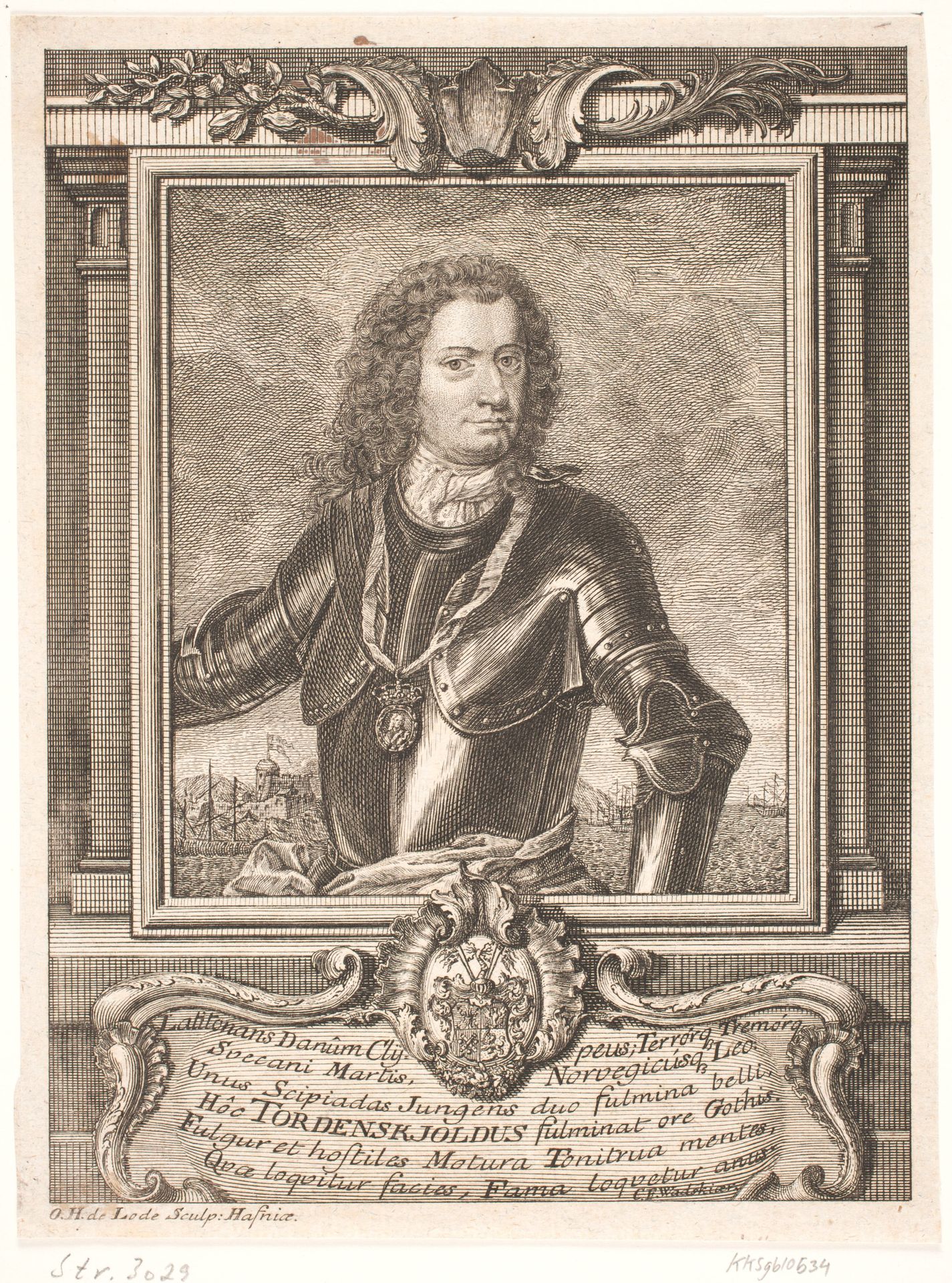 Peter Tordenskjold by Odvardt Helmoldt de Lode