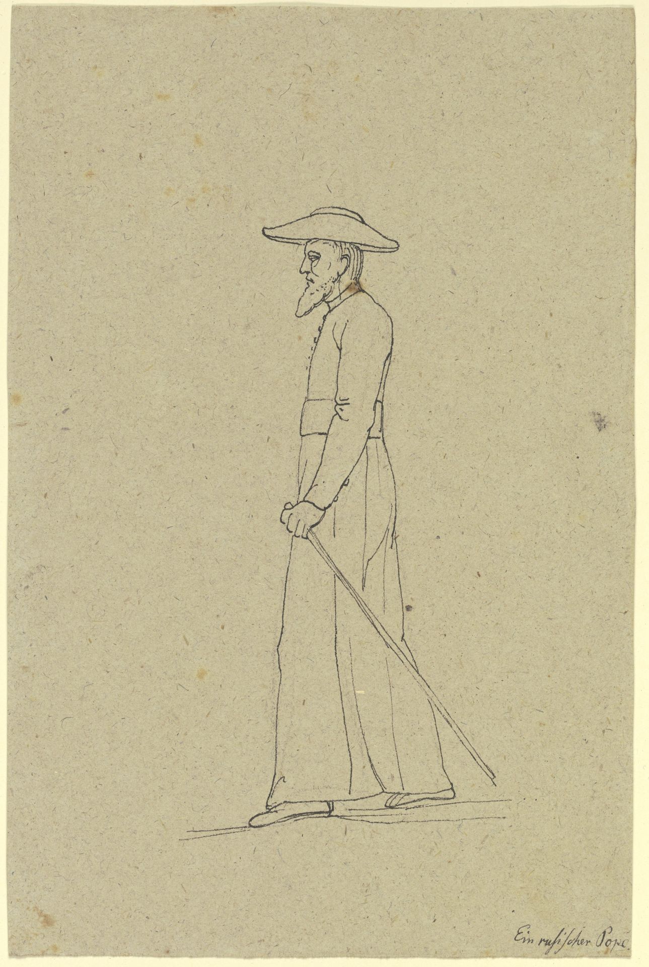 Ein russischer Pope (Original Title) by Franz Pforr