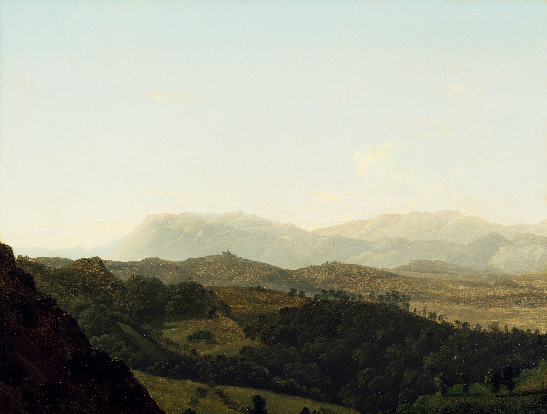 The Sabine Mountains by Jean-Joseph-Xavier Bidauld