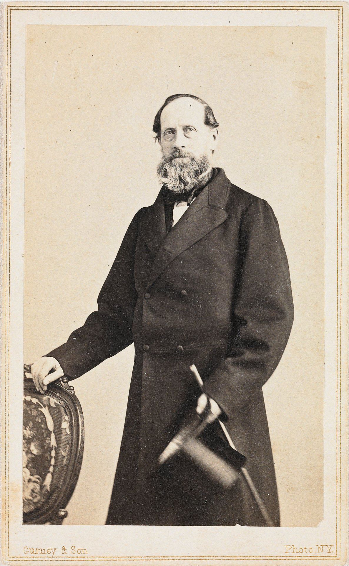 Untitled [portrait of an unidentified man] by Jeremiah Gurney