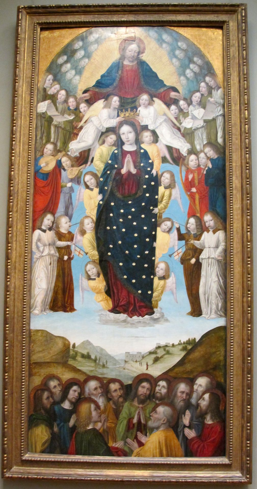 Assunzione della Vergine by Ambrogio Bergognone