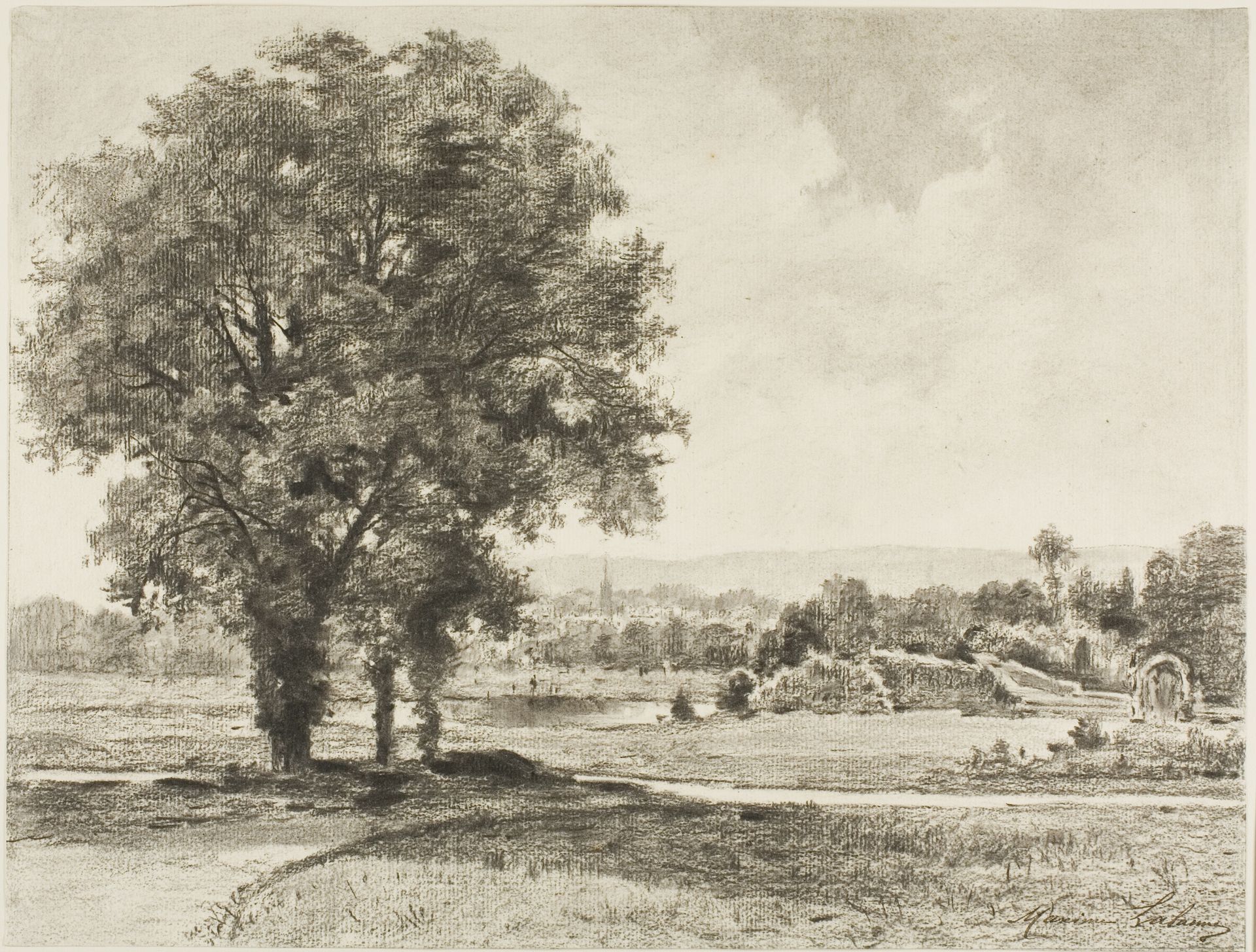 Landscape by Maxime Lalanne