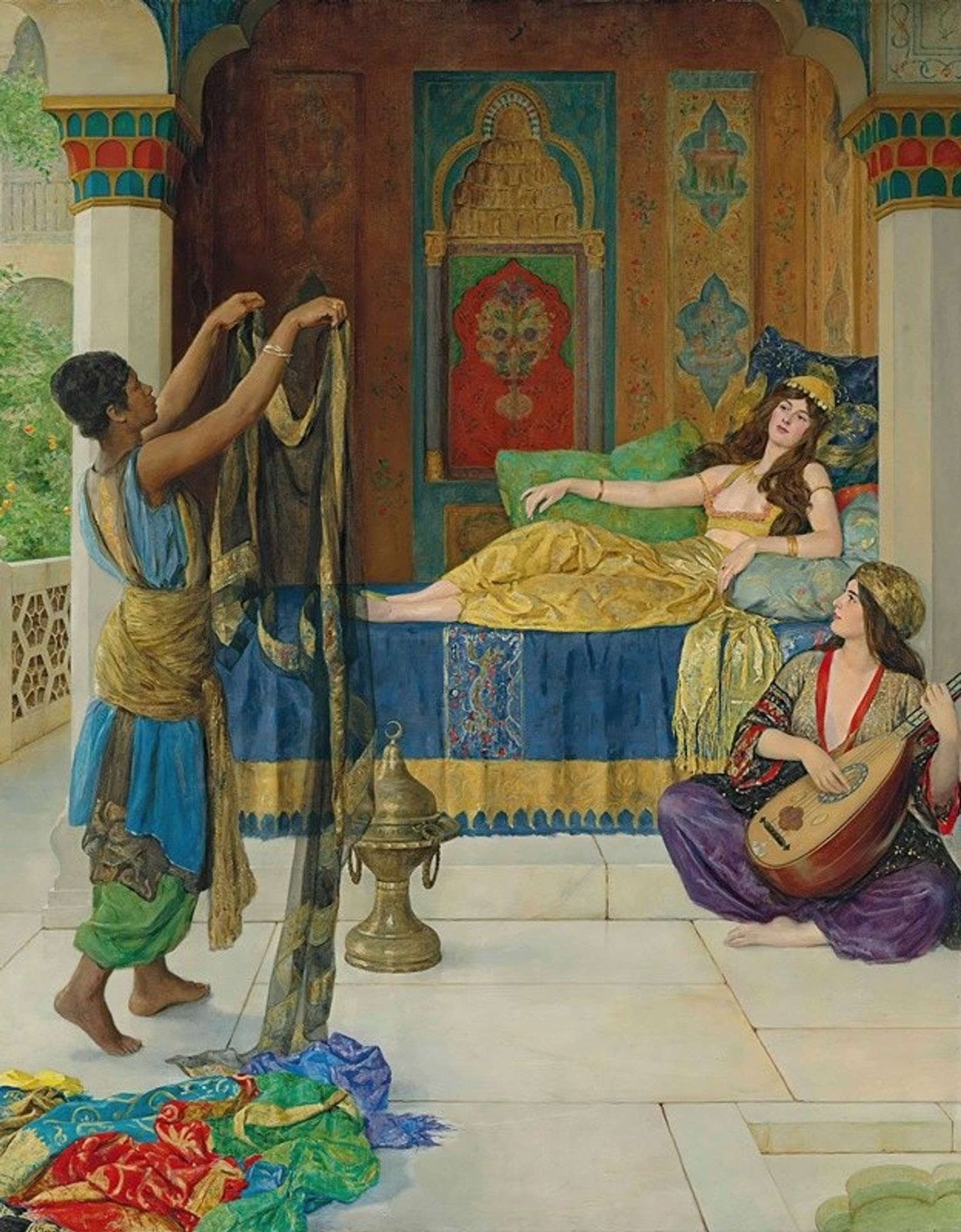 Myrrh, Aloes and Cassia by John Collier