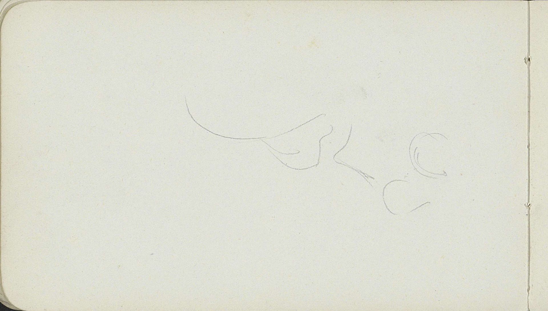 Studie by Carel Adolph Lion Cachet