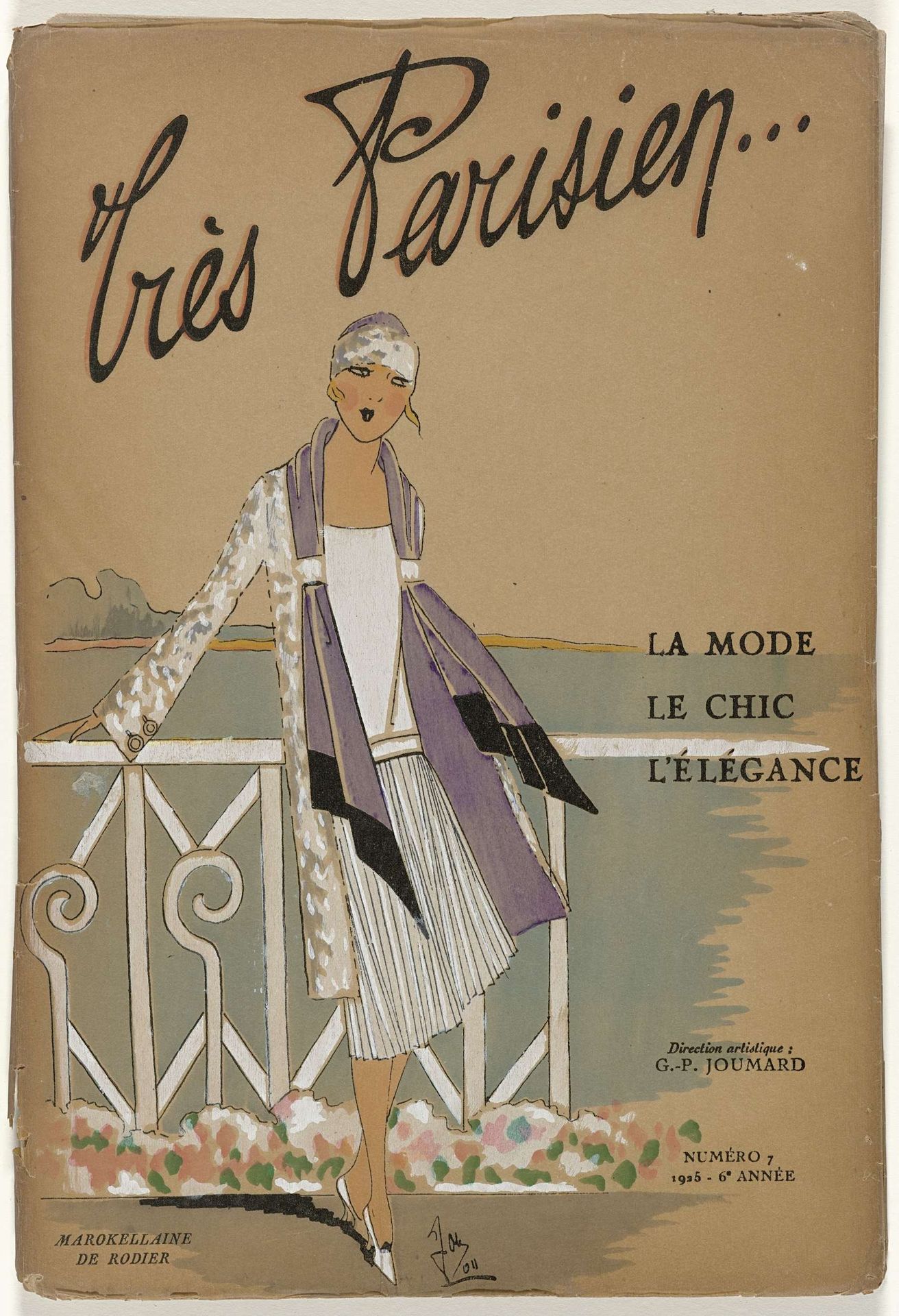 Très Parisien (...)La Mode Le Chic L'Élégance 1925, Numéro 7, 1925-6e Année by G-P. Joumard