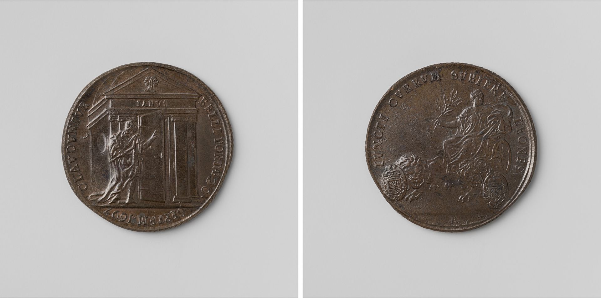 Vrede van Rijswijk by Philippe (II) Roëttiers