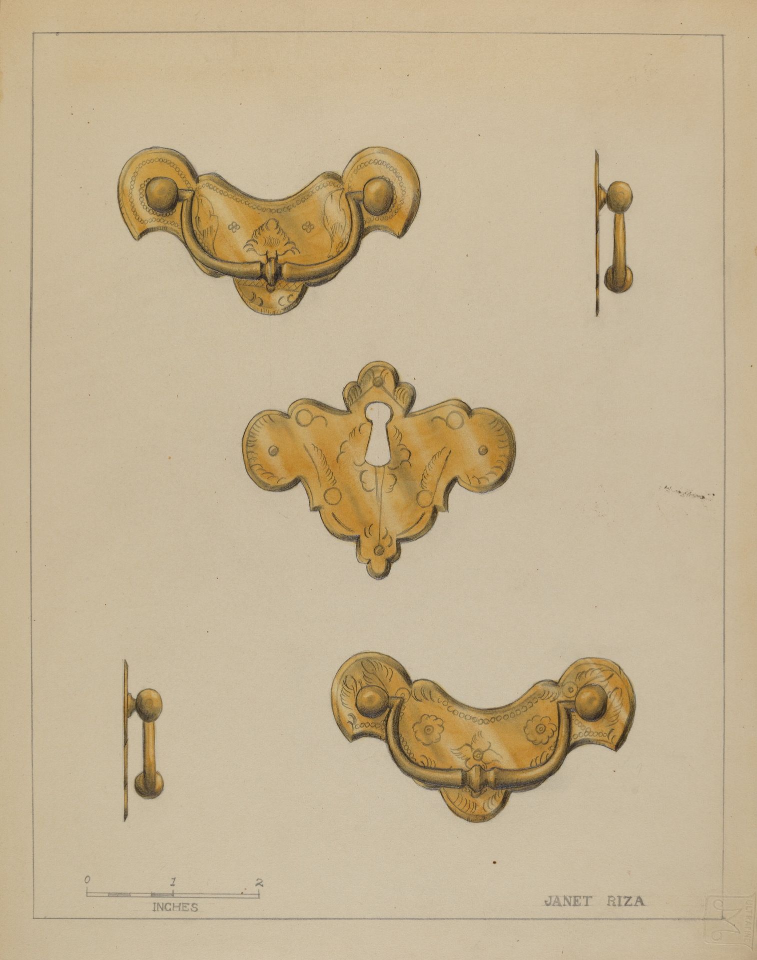 Drawer Pulls by Janet Riza