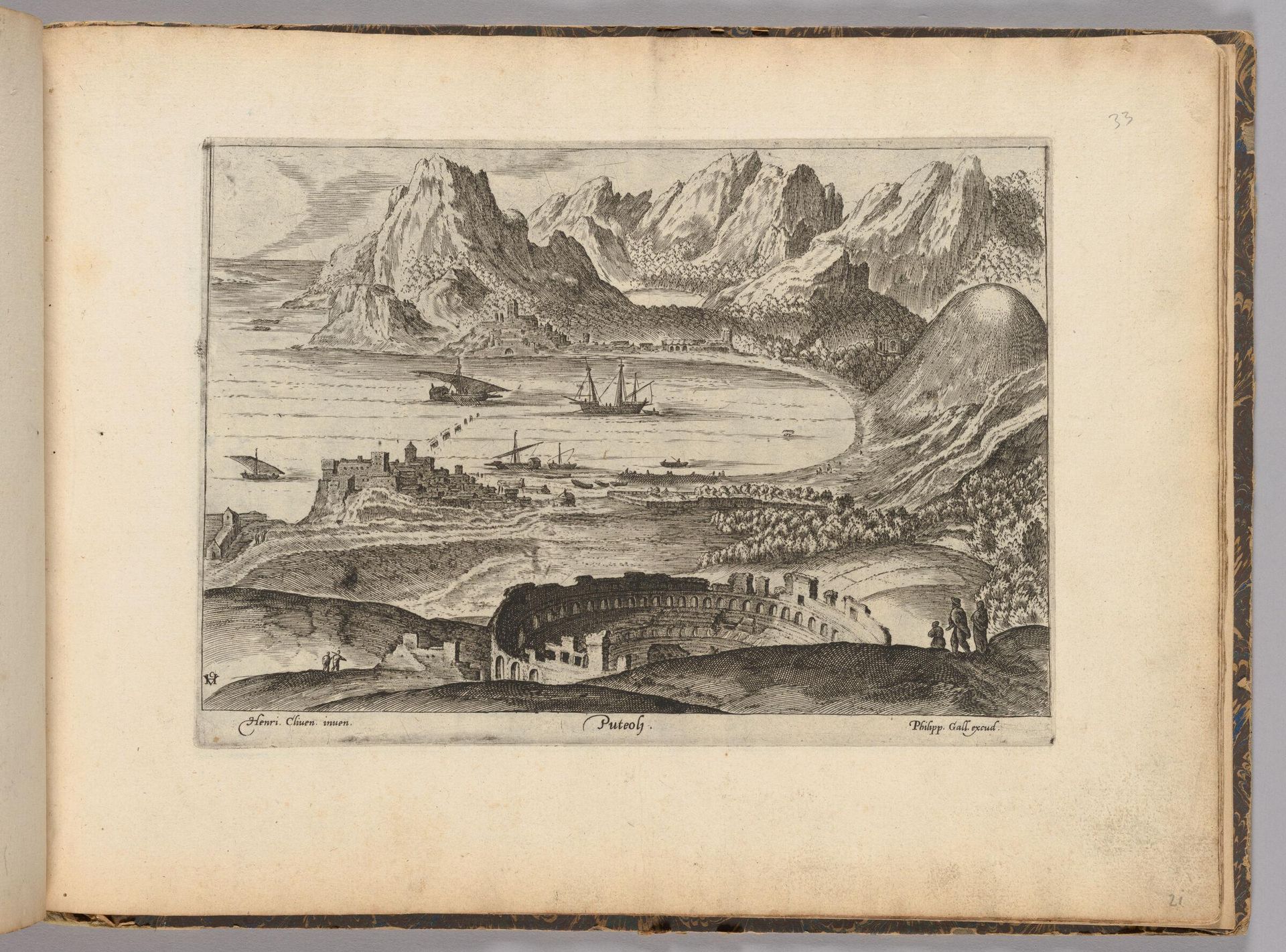 Puteoli by Hendrick van Cleve III
