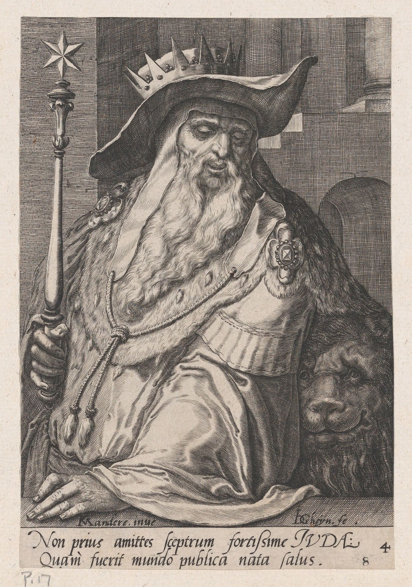 Judah, from The Twelve Sons of Jacob by Jacques de Gheyn II