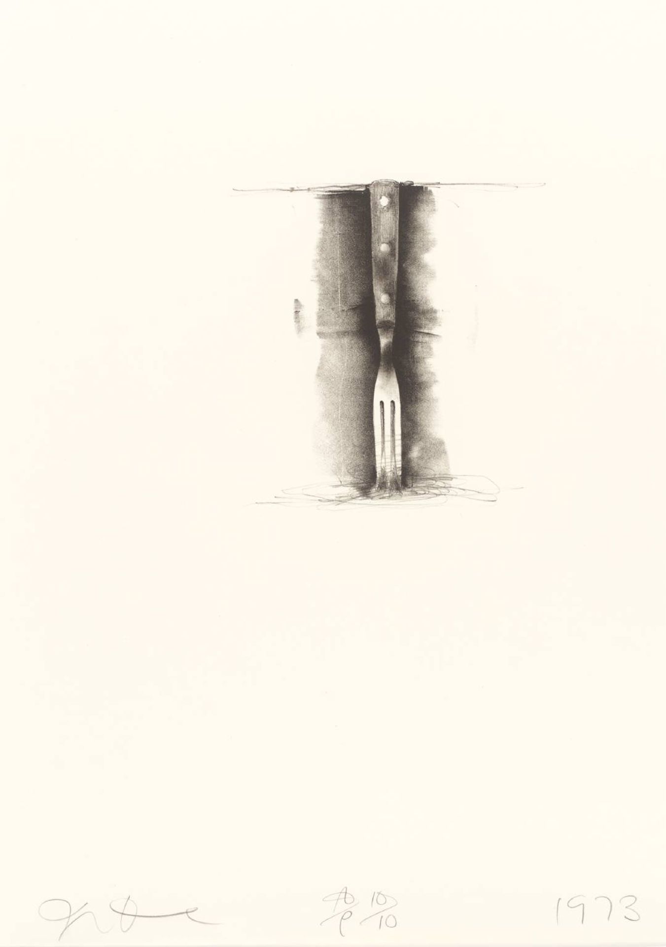 Untitled (From Ten Winter Tools) by Jim Dine