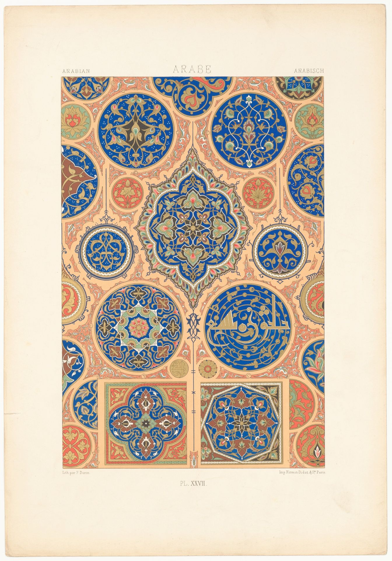 L'Ornement Polychrome by Albert-Charles-Auguste Racinet