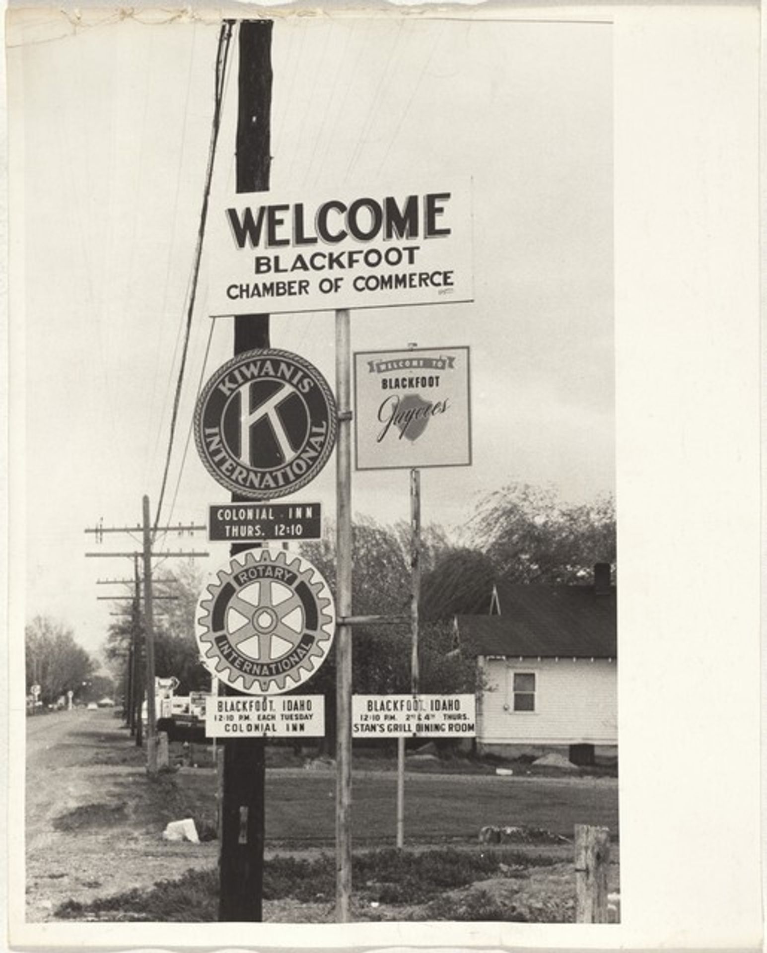 Street scene--Blackfoot, Idaho by Robert Frank