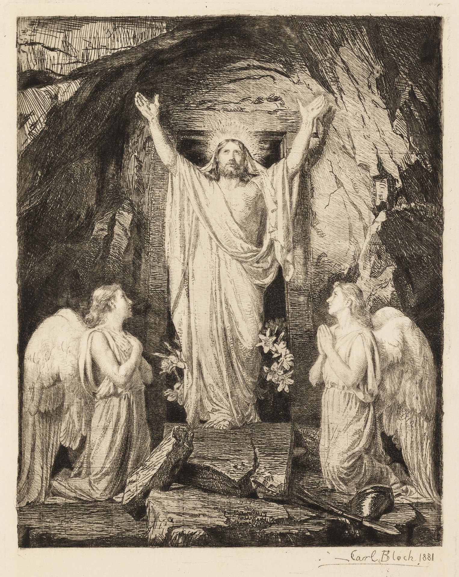 The Resurrection of Christ by Carl Bloch