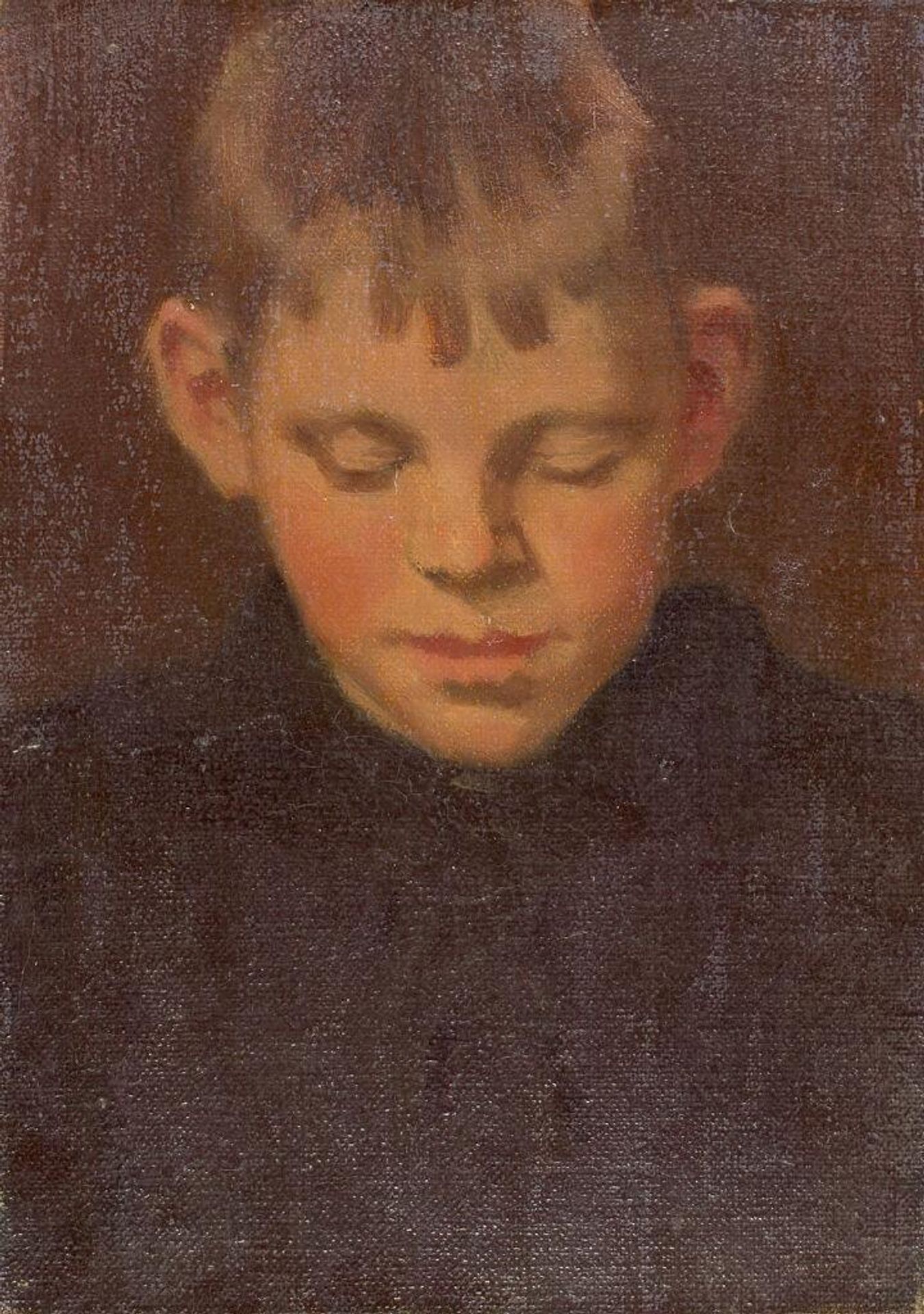 Portrait of a Young Man in a Black Sweater by Denman Waldo Ross