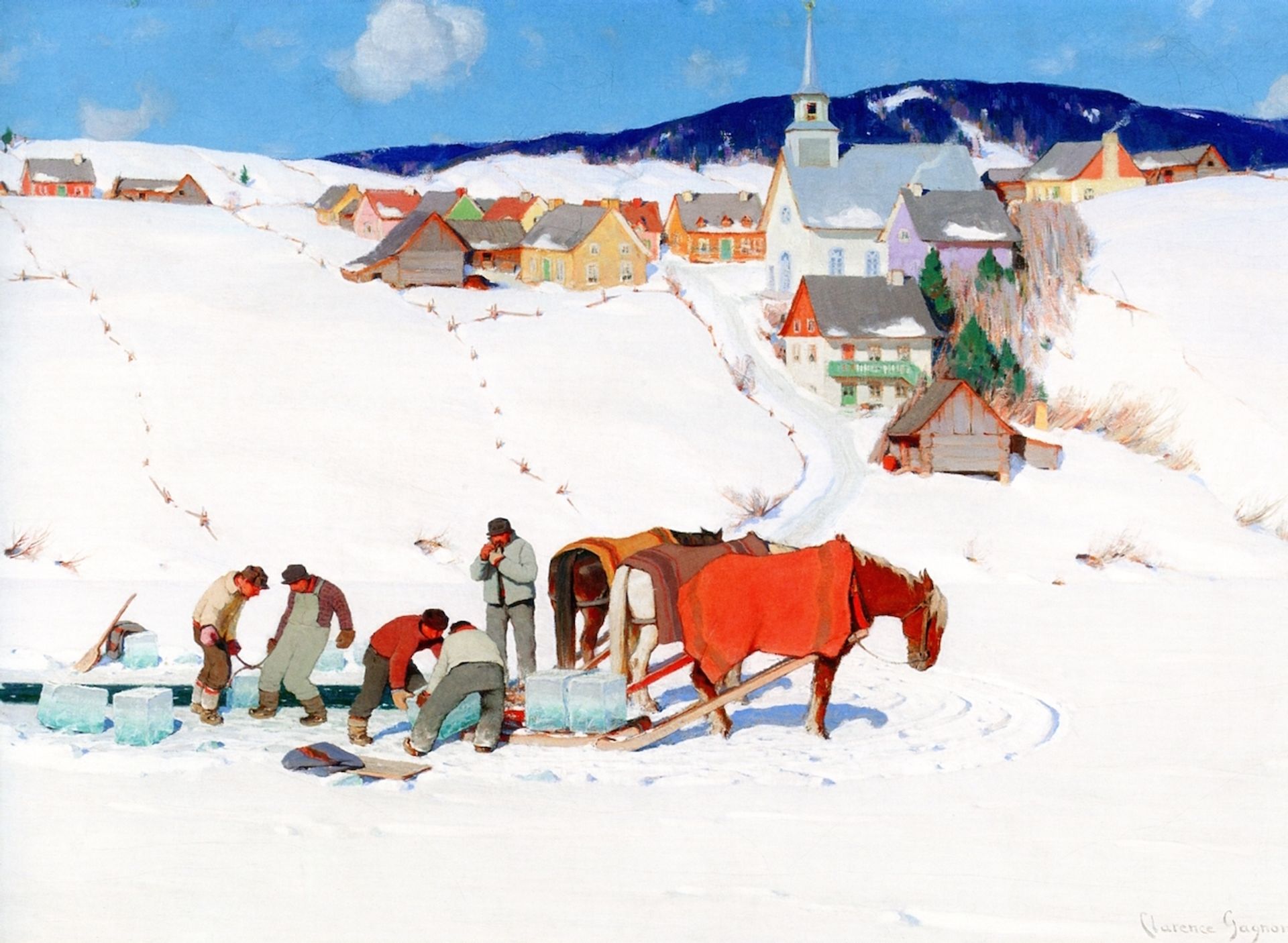 The Ice Harvest by Clarence Gagnon