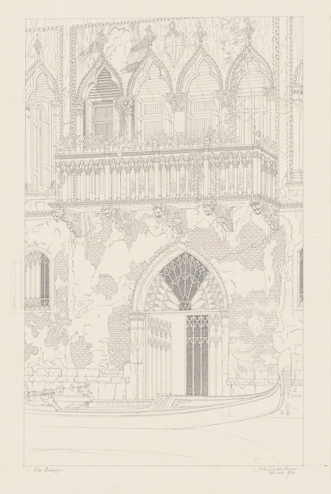 The Balcony by John Taylor Arms