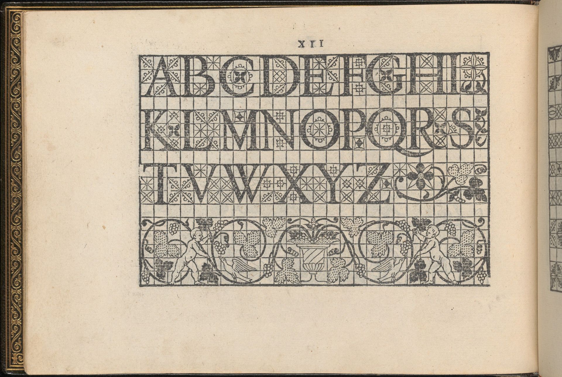 La Vera Perfettione del Disegno di varie sorti di recami, page 6 (verso) by Giovanni Ostaus