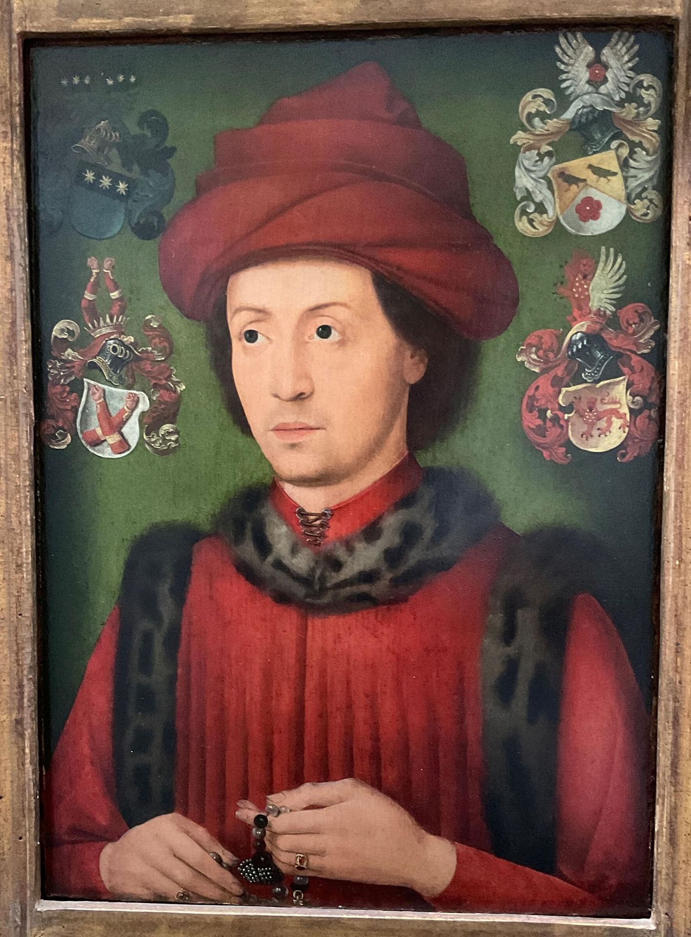 Portrait of a Man, traditionally said to be Roger, Count Blitterswyk-Geldern by Bartholomaeus Bruyn the Elder