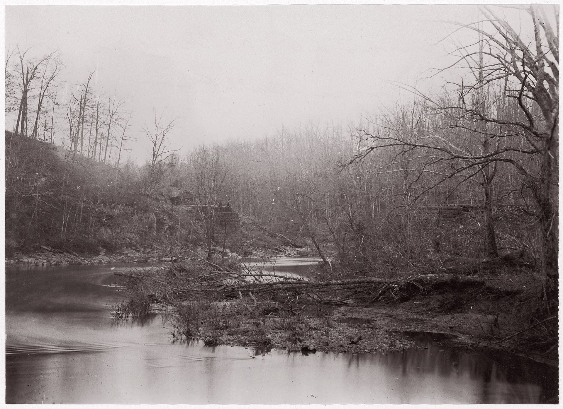 Bull Run. Blackburn's Ford by Timothy O'Sullivan
