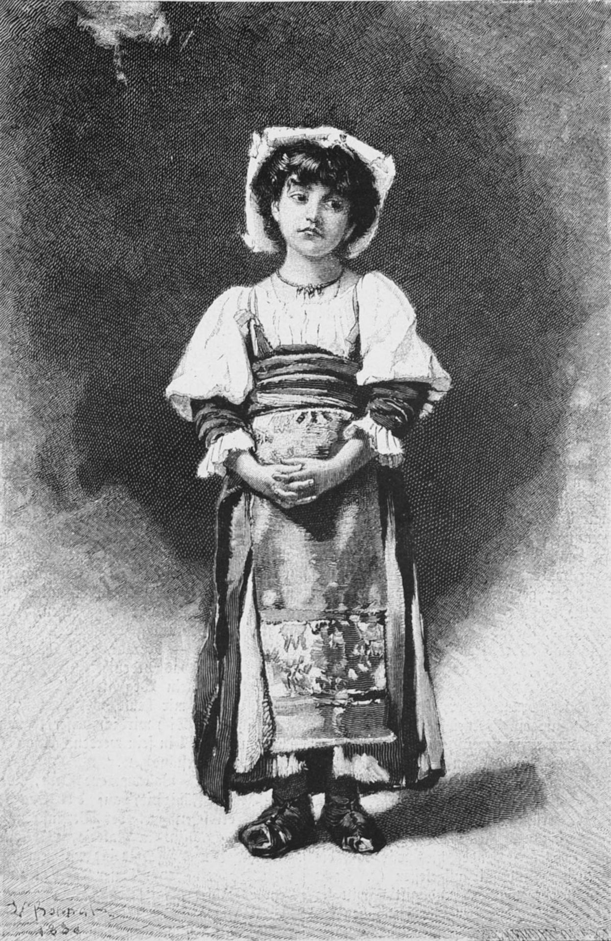 Ciociara, Italian peasant woman by Léon Bonnat