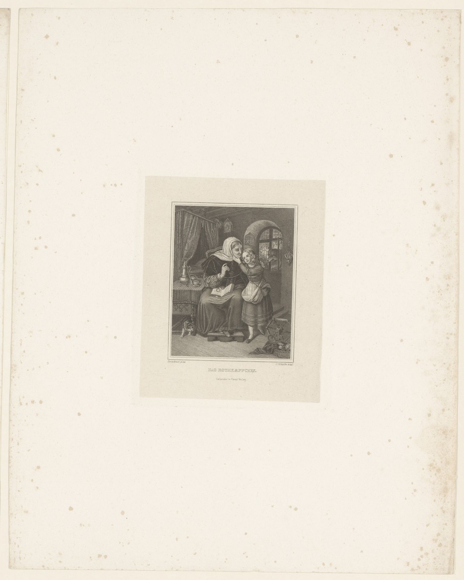 Roodkapje by Charles Auguste Schuler