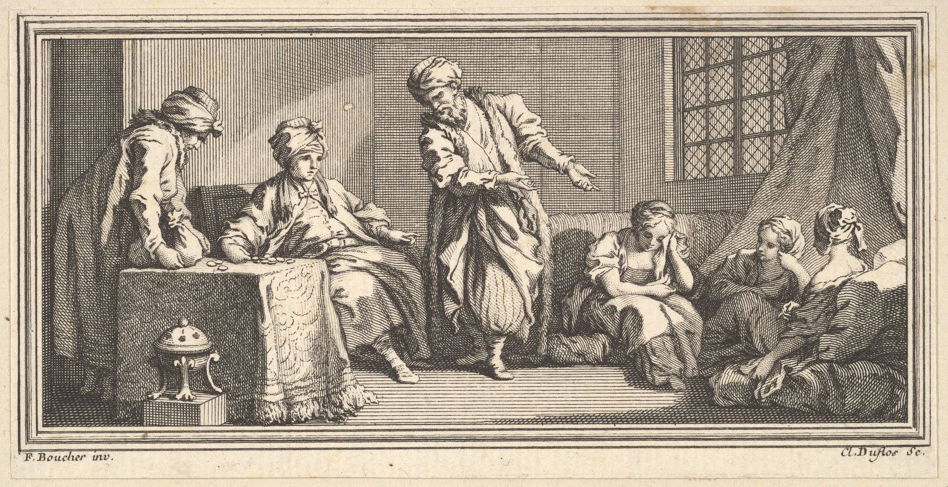 The Slave Merchant by Claude Augustin Duflos le Jeune