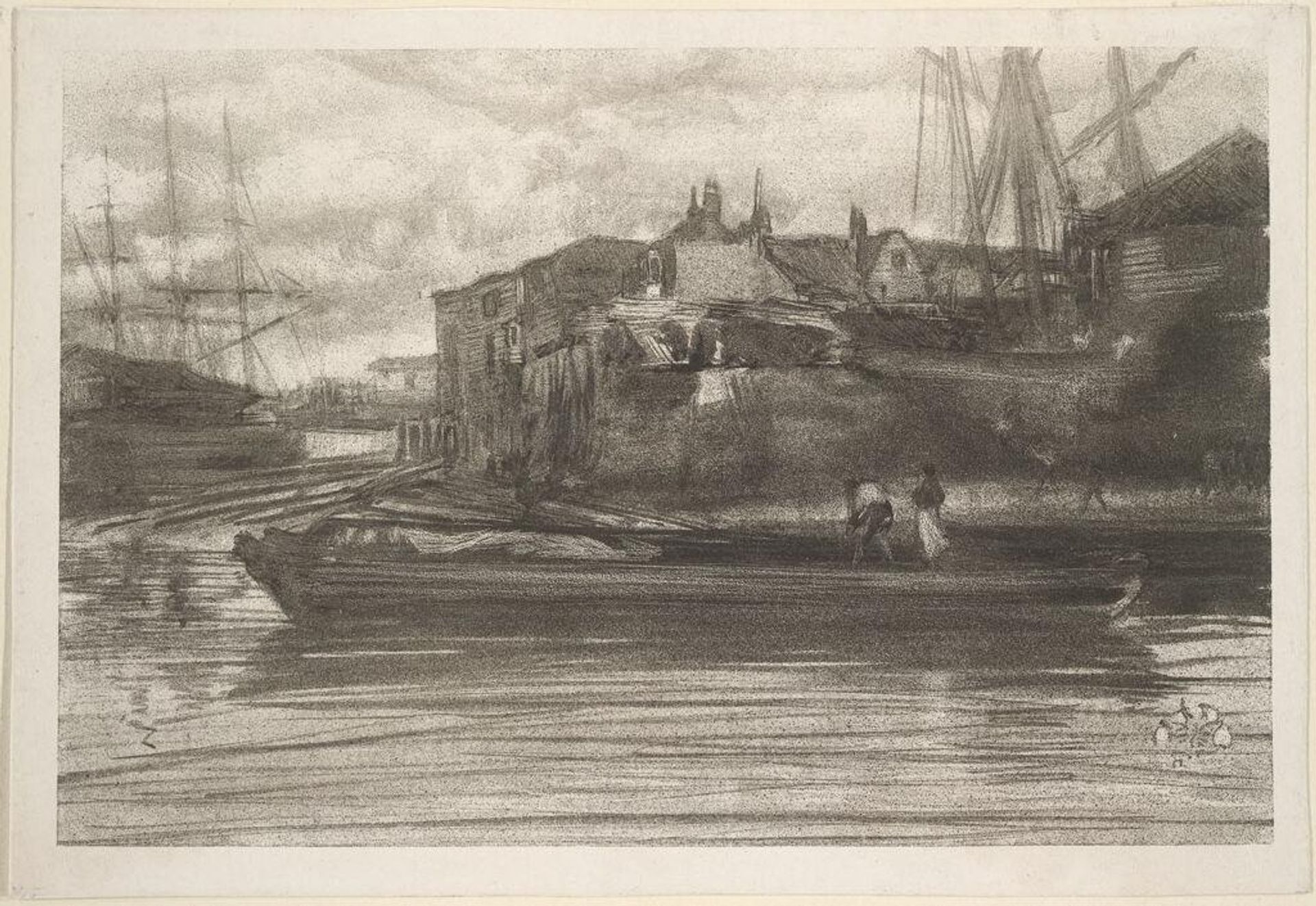 Limehouse by James Abbott McNeill Whistler