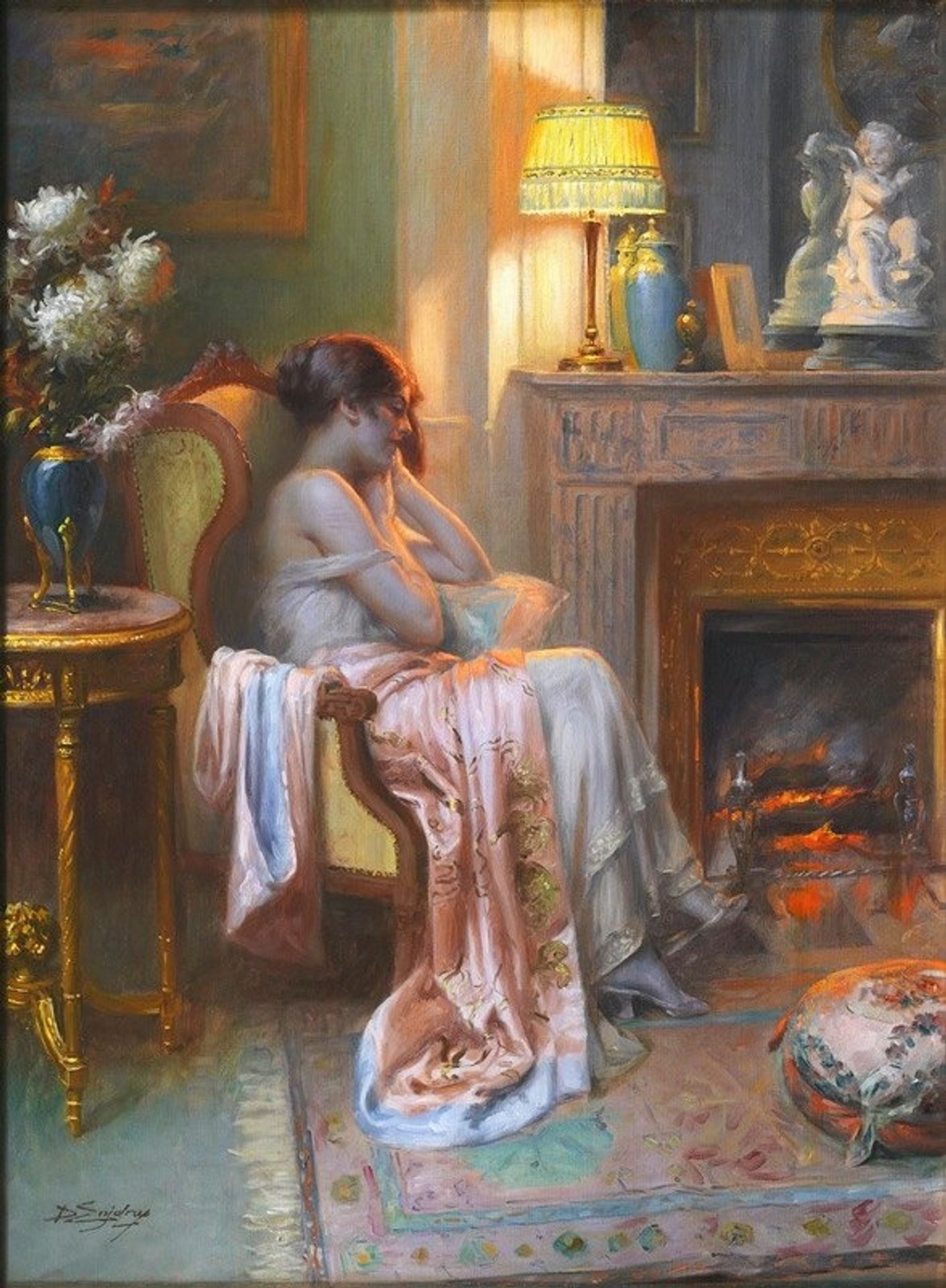Pensive by Delphin Enjolras