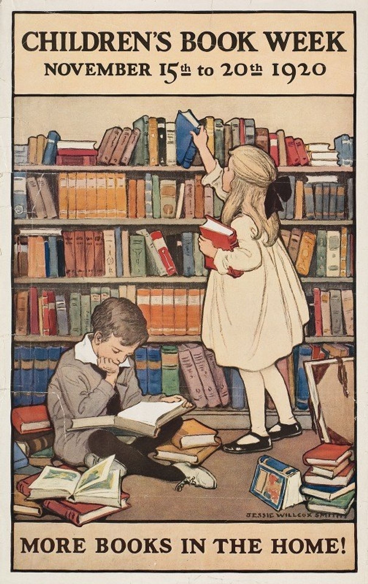 Children’s book week, November 15th to 20th 1920 by Jessie Willcox Smith
