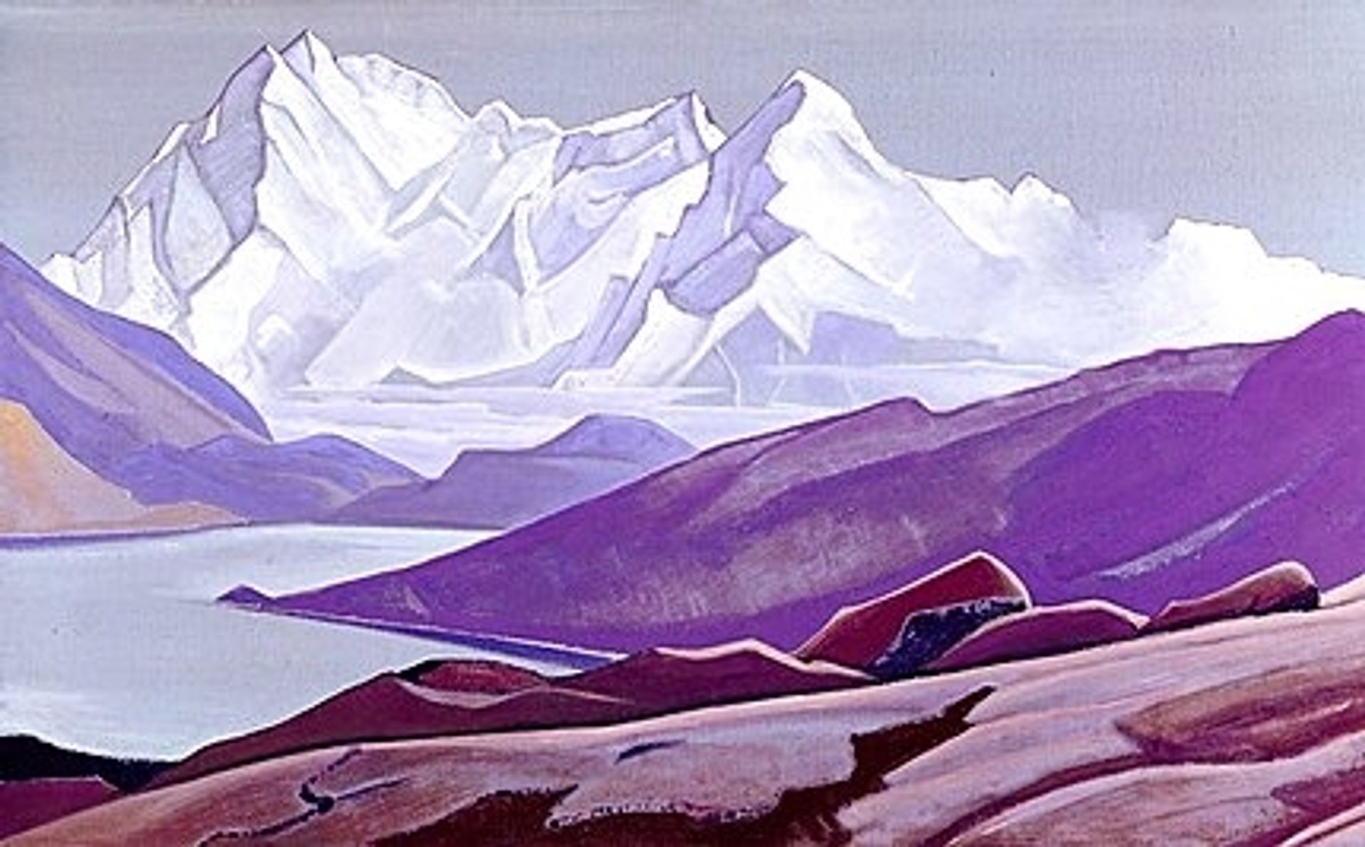 Sacred Himalayas by Nicholas Roerich