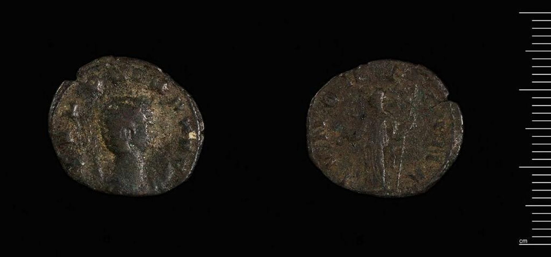 Coin of Salonina by Salonina