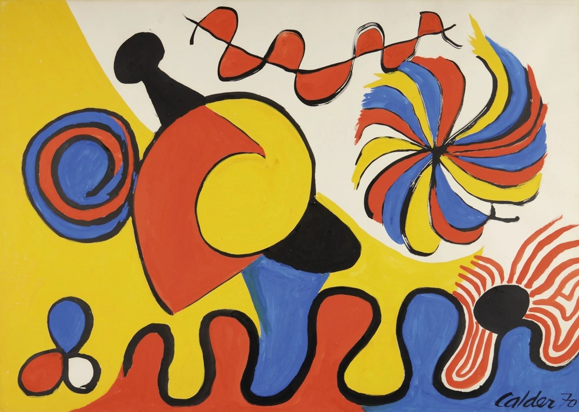 Snail Shell by Alexander Calder