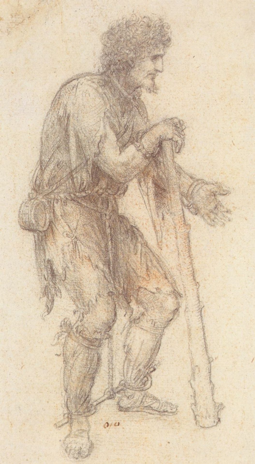Masquerader in the guise of a Prisoner.jpg by Leonardo da Vinci