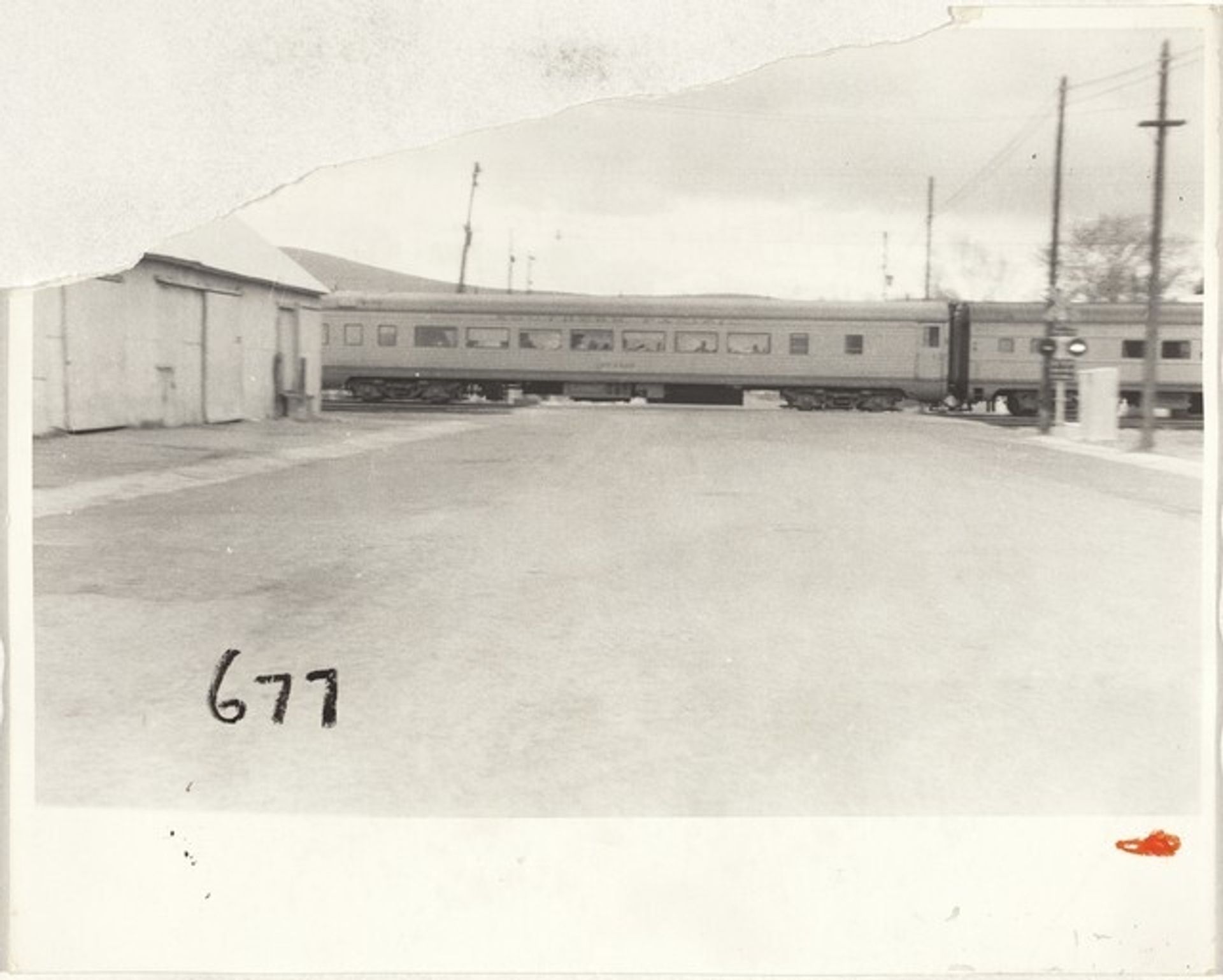 Passing train--Elko, Nevada by Robert Frank