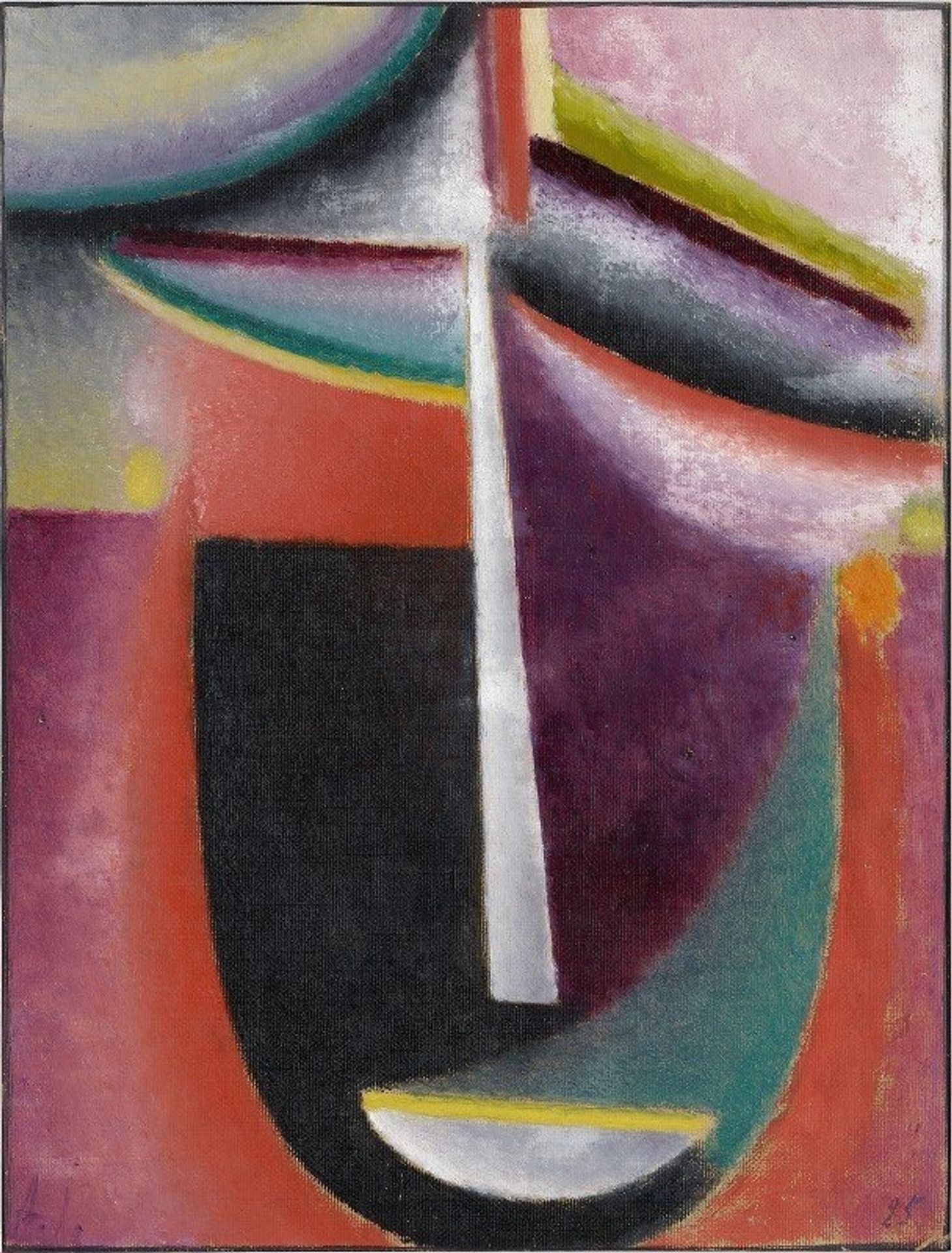 Abstract Head, Mysterium by Alexej von Jawlensky