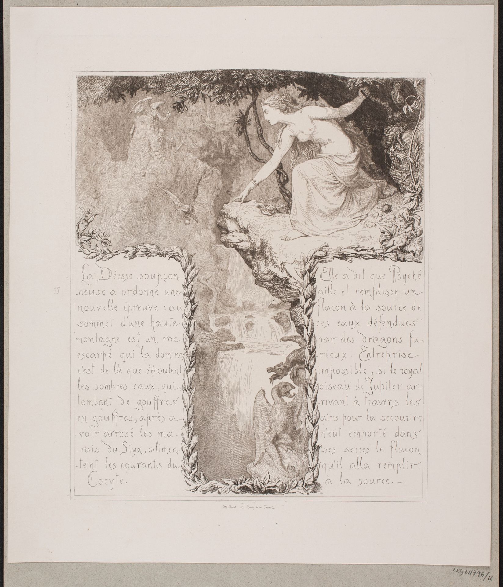 Illustration nr. 15 til "L`Amour et Psyché" by Lorenz Frølich