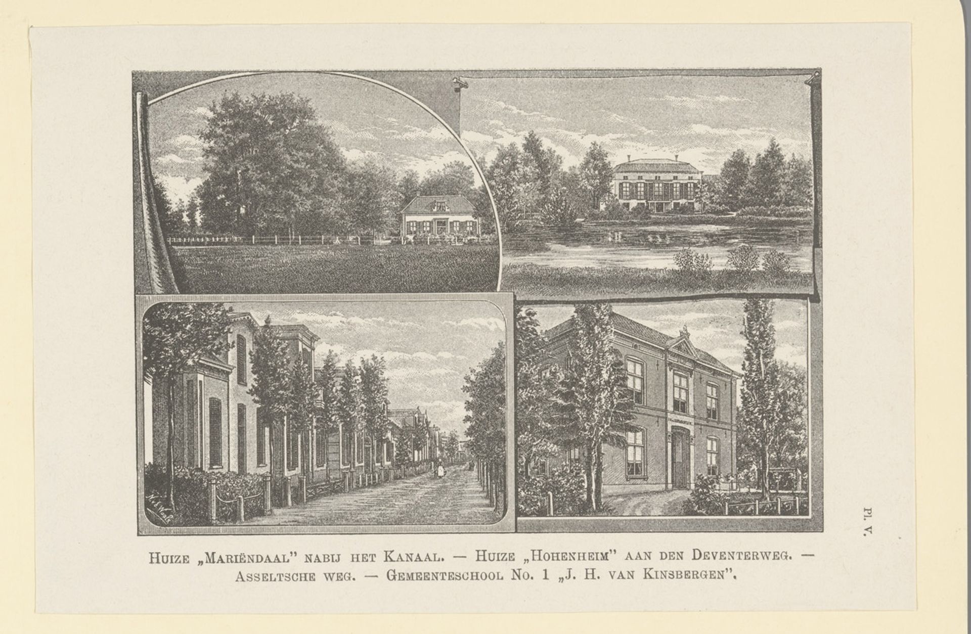 Gezichten in de omgeving van Apeldoorn by Noach van der Waals
