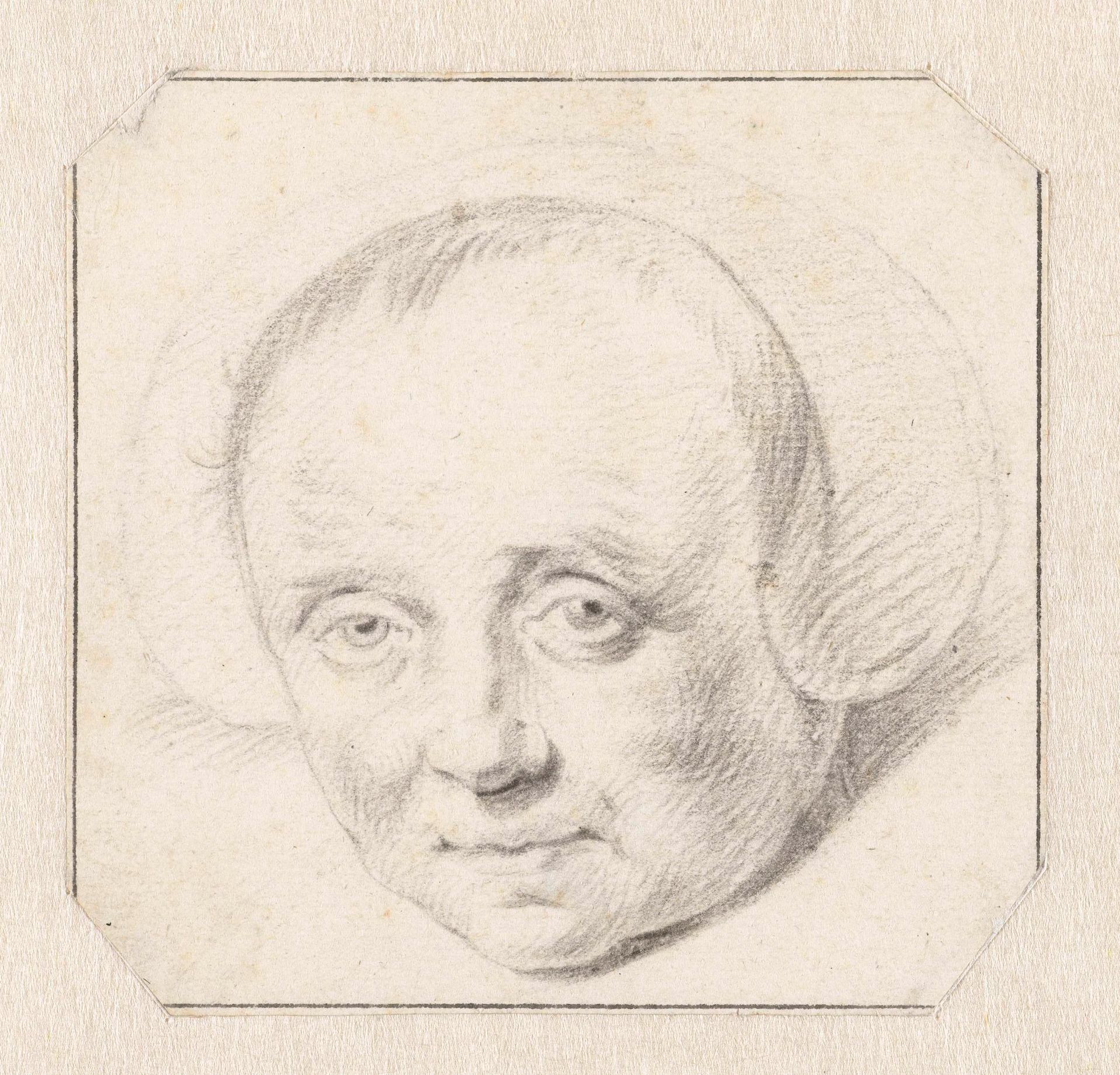Study of a Head of a Woman by Anonymous