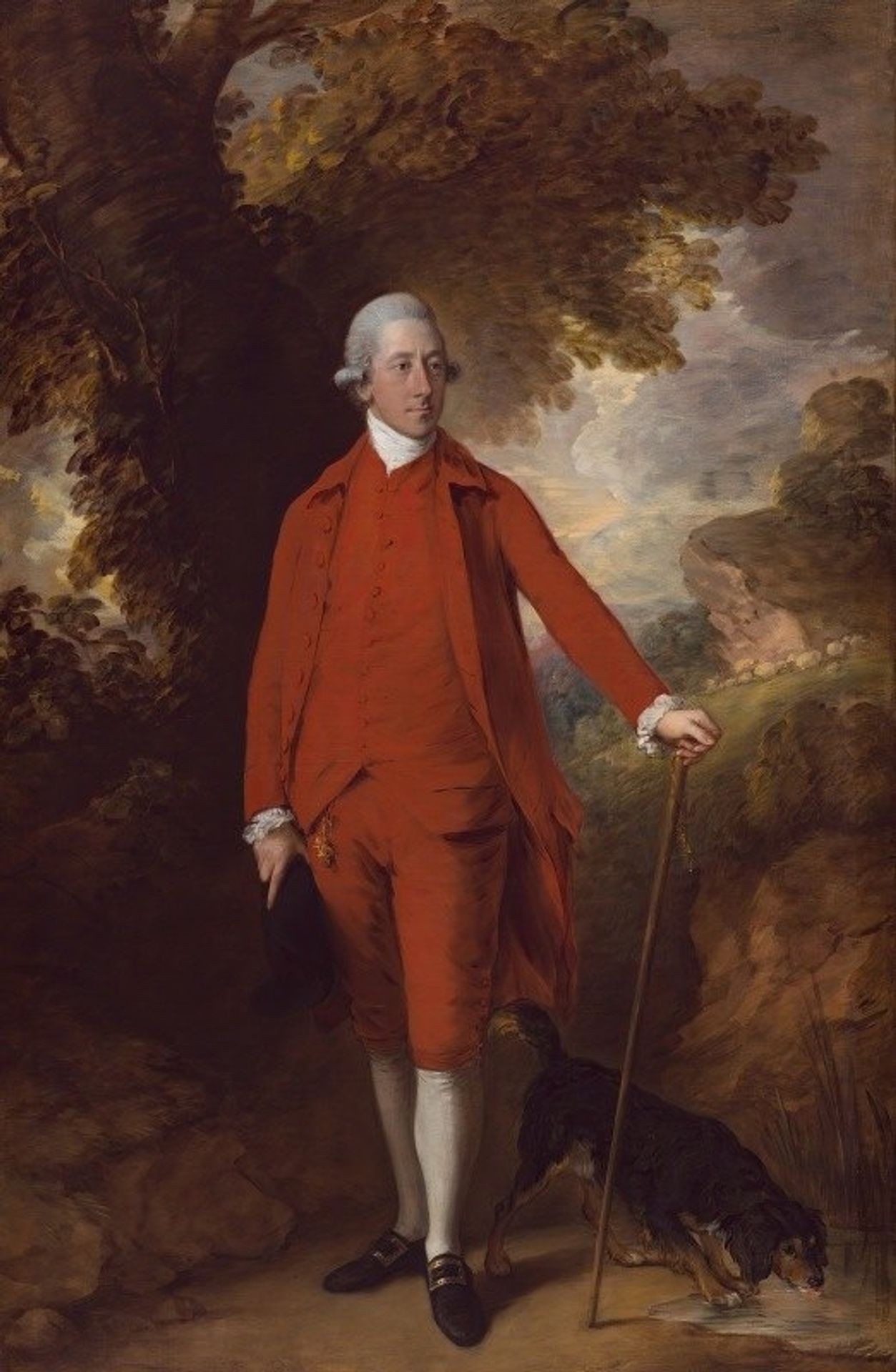 The Honorable Richard Savage Nassau De Zuylestein, M.P. by Thomas Gainsborough