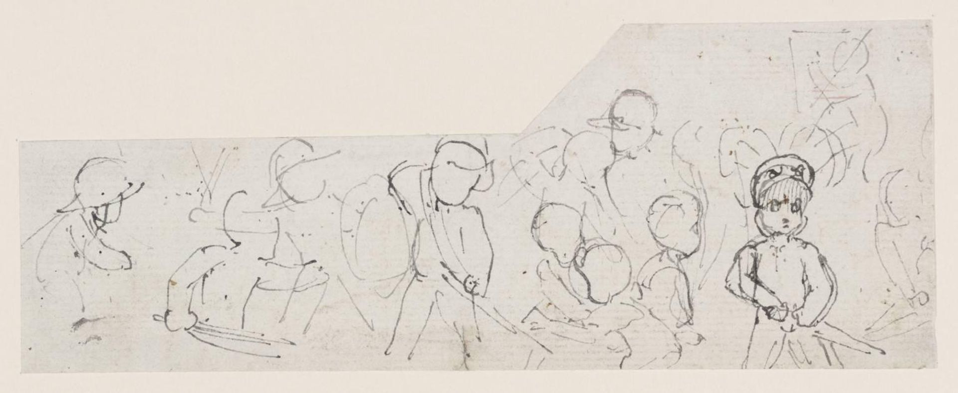Studies of Children Playing at Soldiers by Thomas Stothard