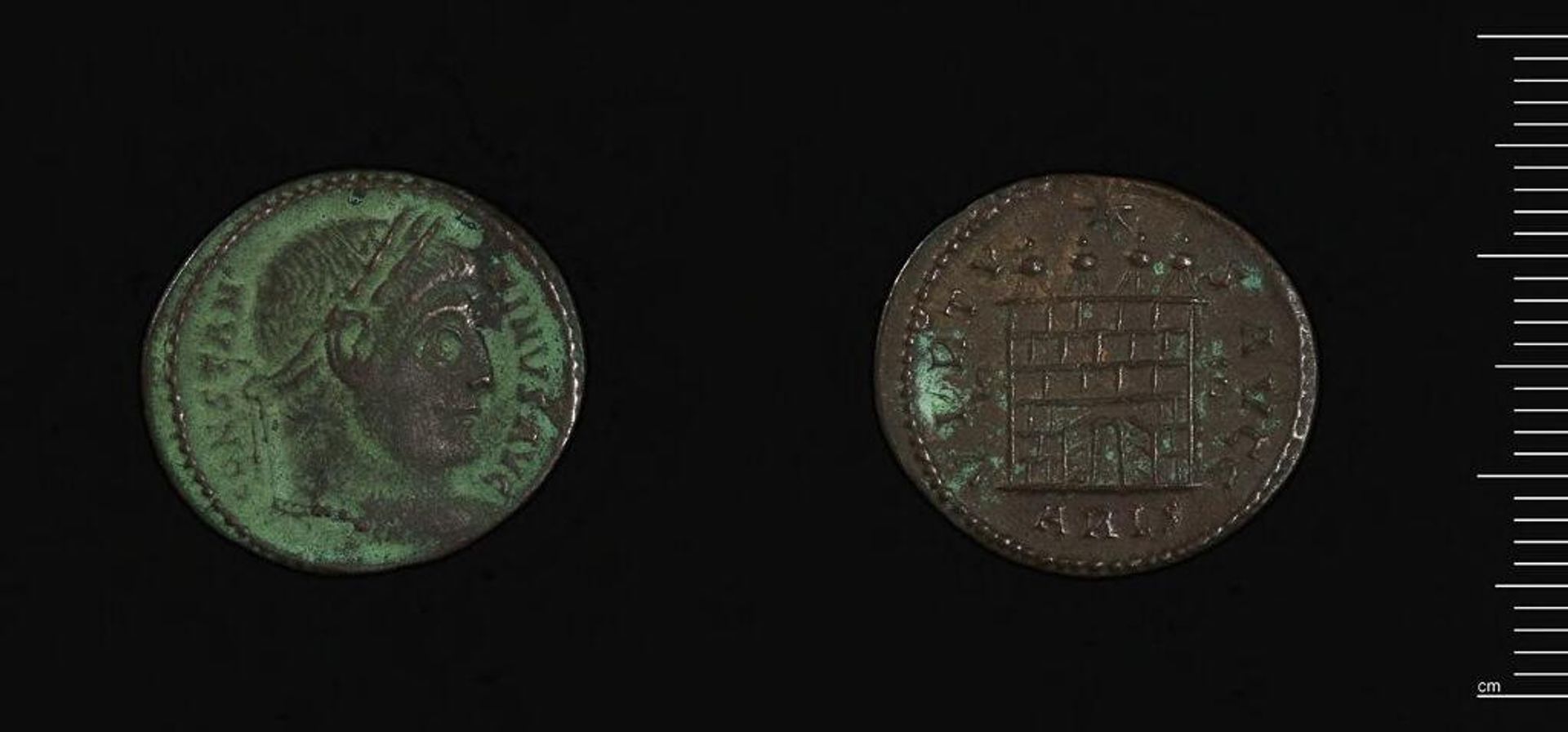 Follis (AE2) of Constantine I, Arles by Constantine I