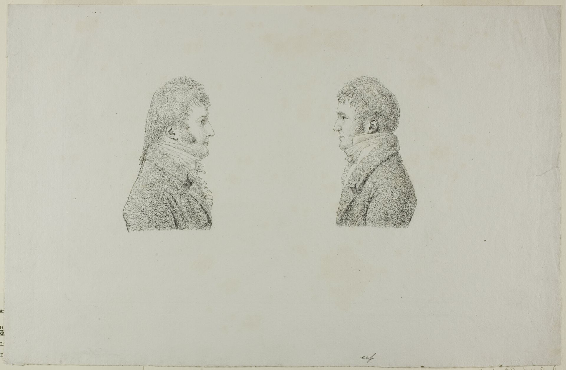 Portraits of King Louis Philippe & Antoine Philippe d'Orleans, duc de Montpensier by Antoine Philippe d'Orléans
