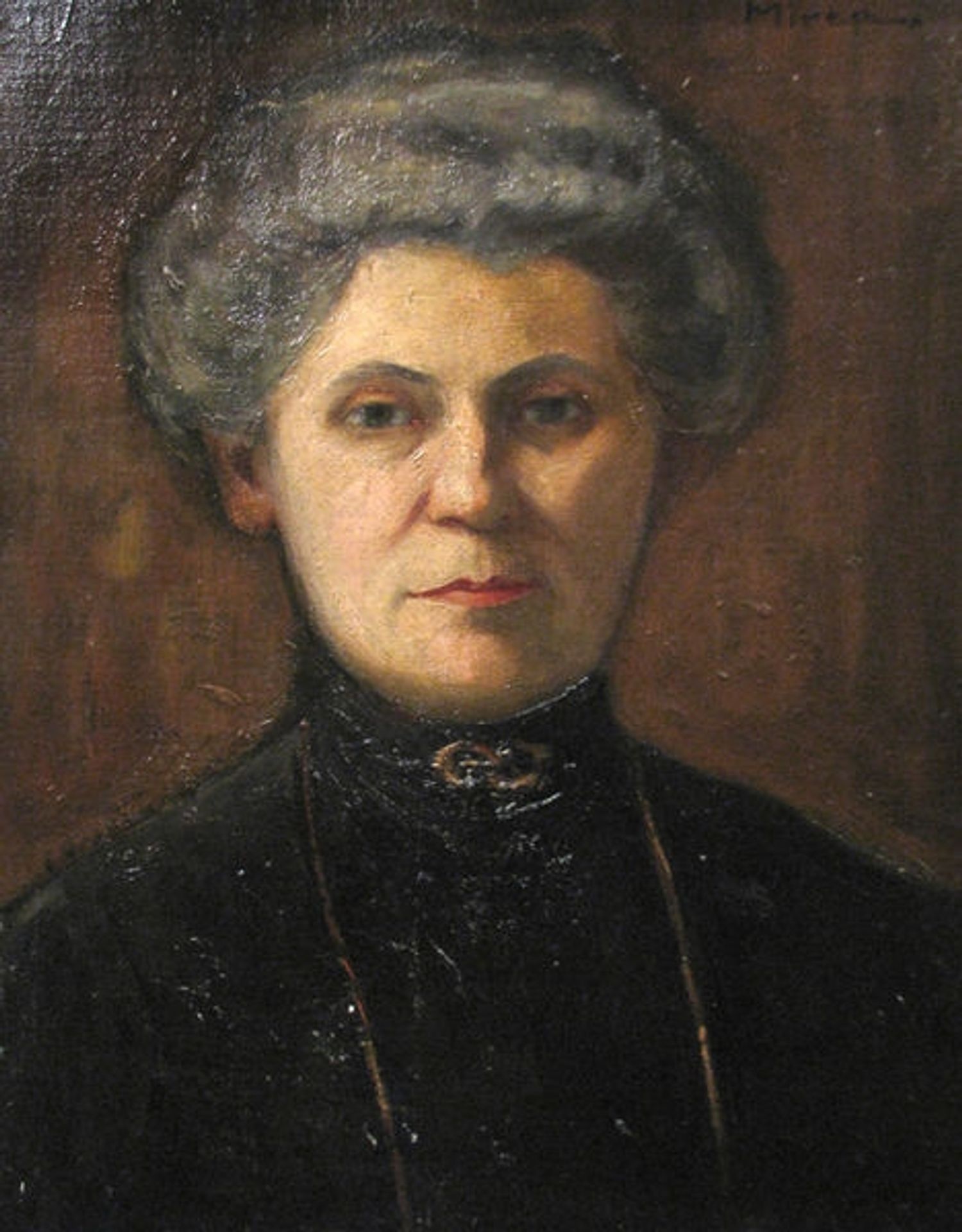 Woman Potrait by George Demetrescu Mirea