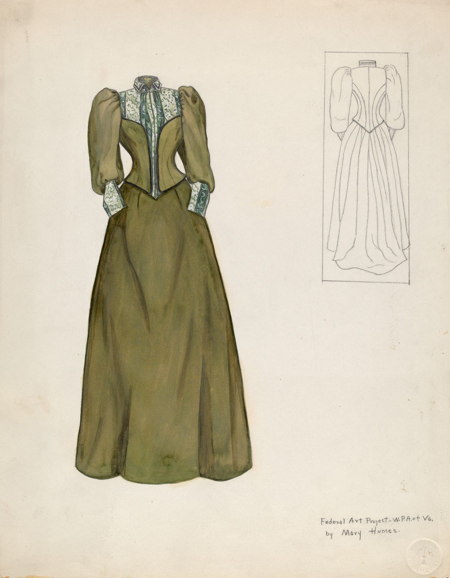 Dress by Mary E. Humes