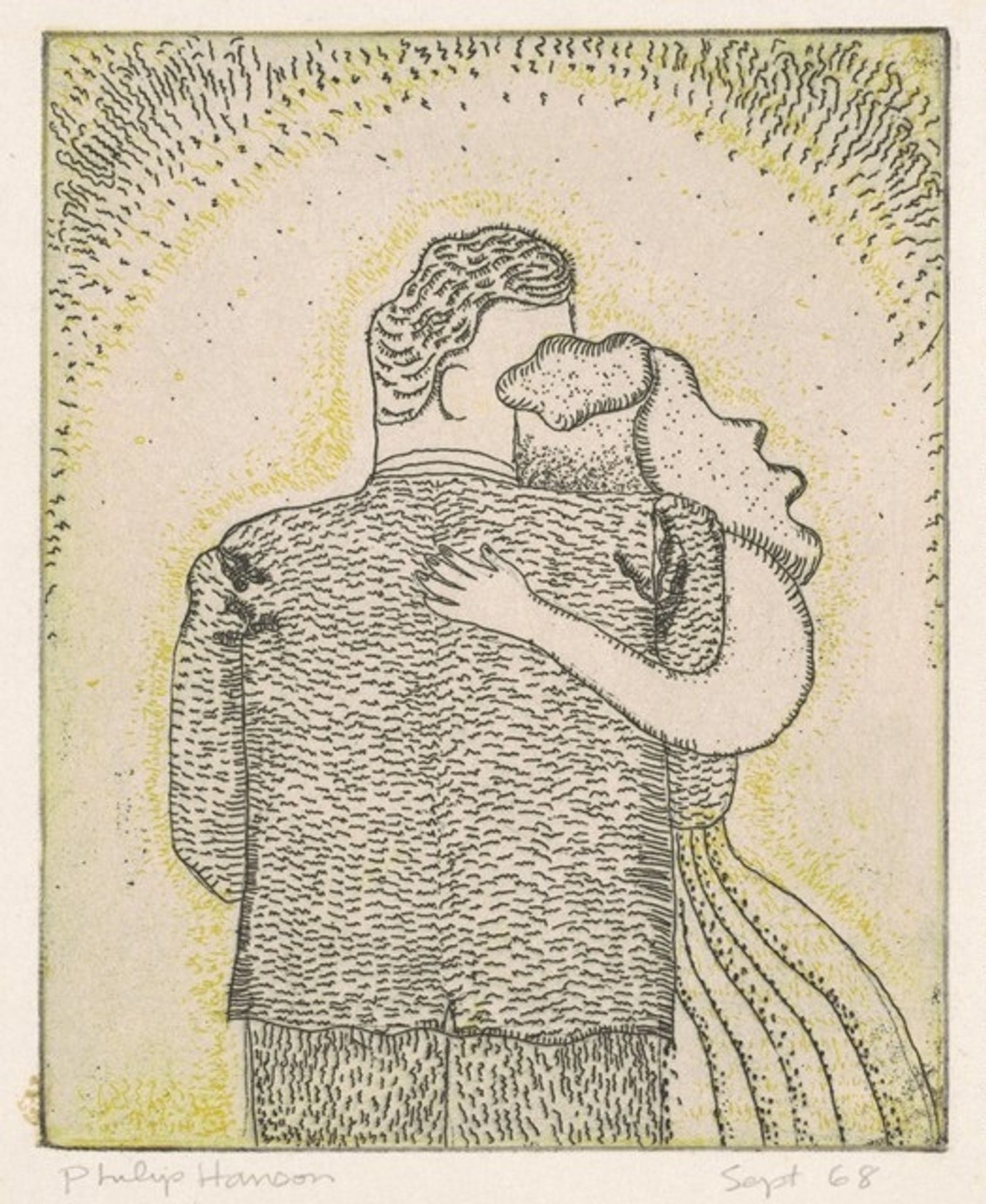 Dancing Couple II by Philip Hanson